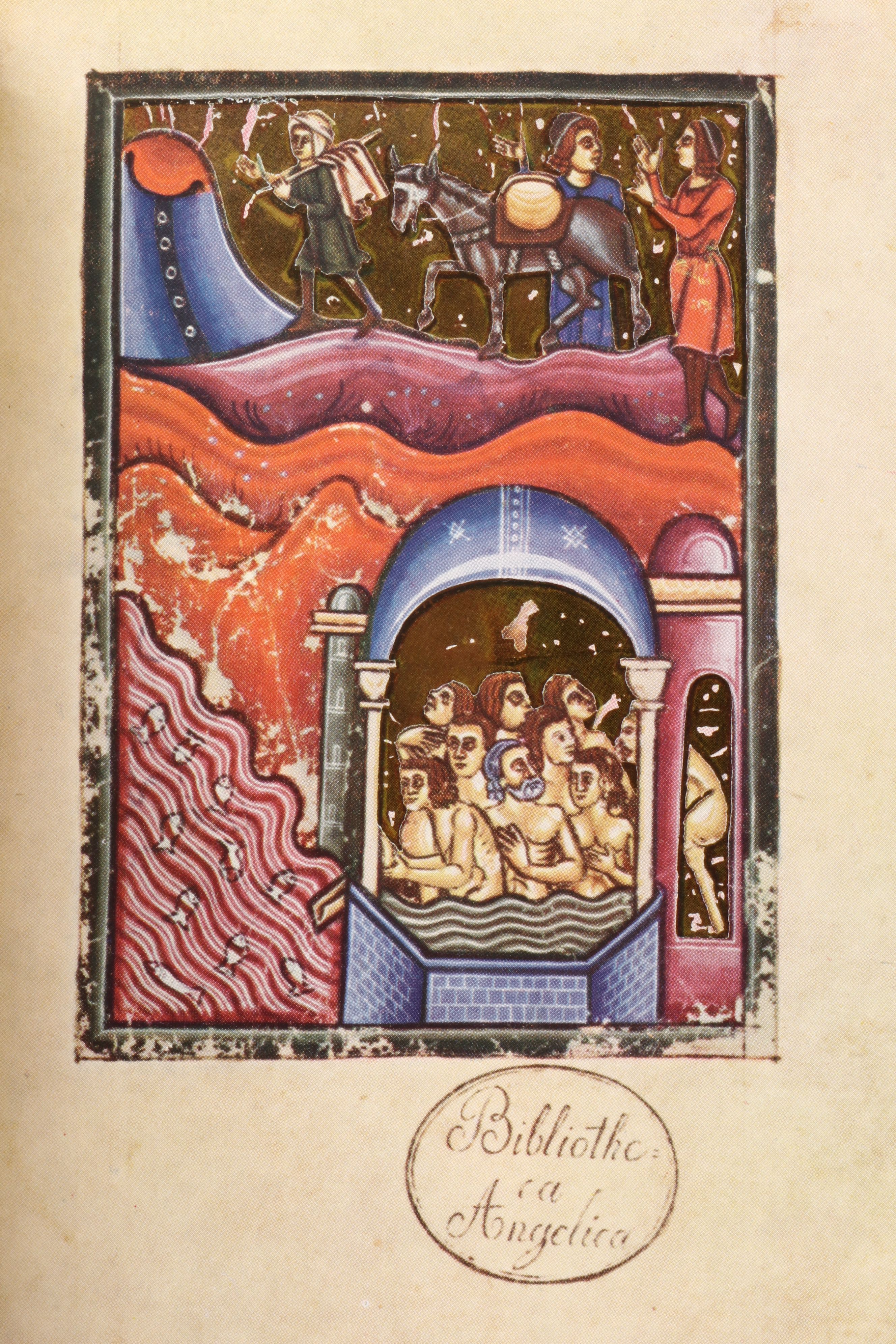 Facsimile Edition "Nomina et Virtutes Balneorum" Set by Petrus de Ebulo, 1962