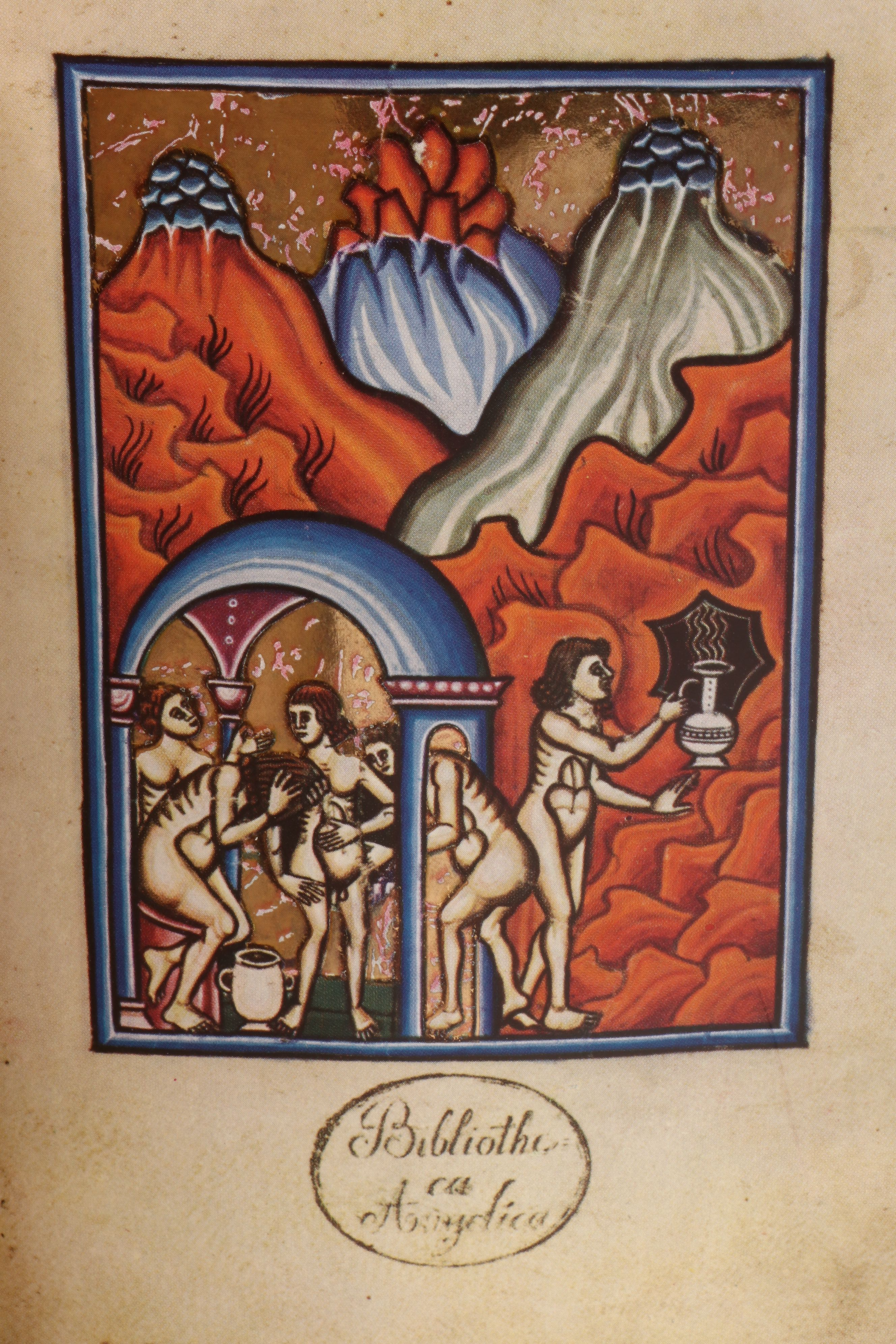 Facsimile Edition "Nomina et Virtutes Balneorum" Set by Petrus de Ebulo, 1962