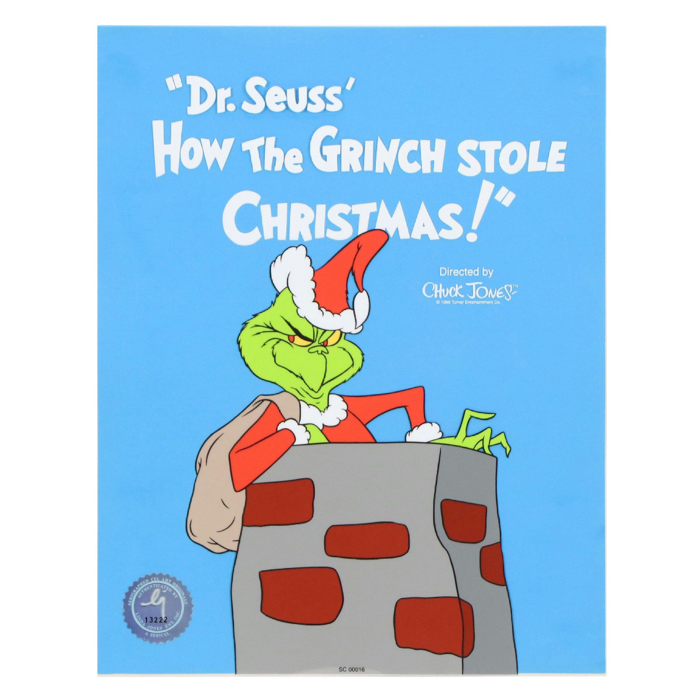 Turner Entertainment Co. "How The Grinch Stole Christmas!" Sericel, 1998