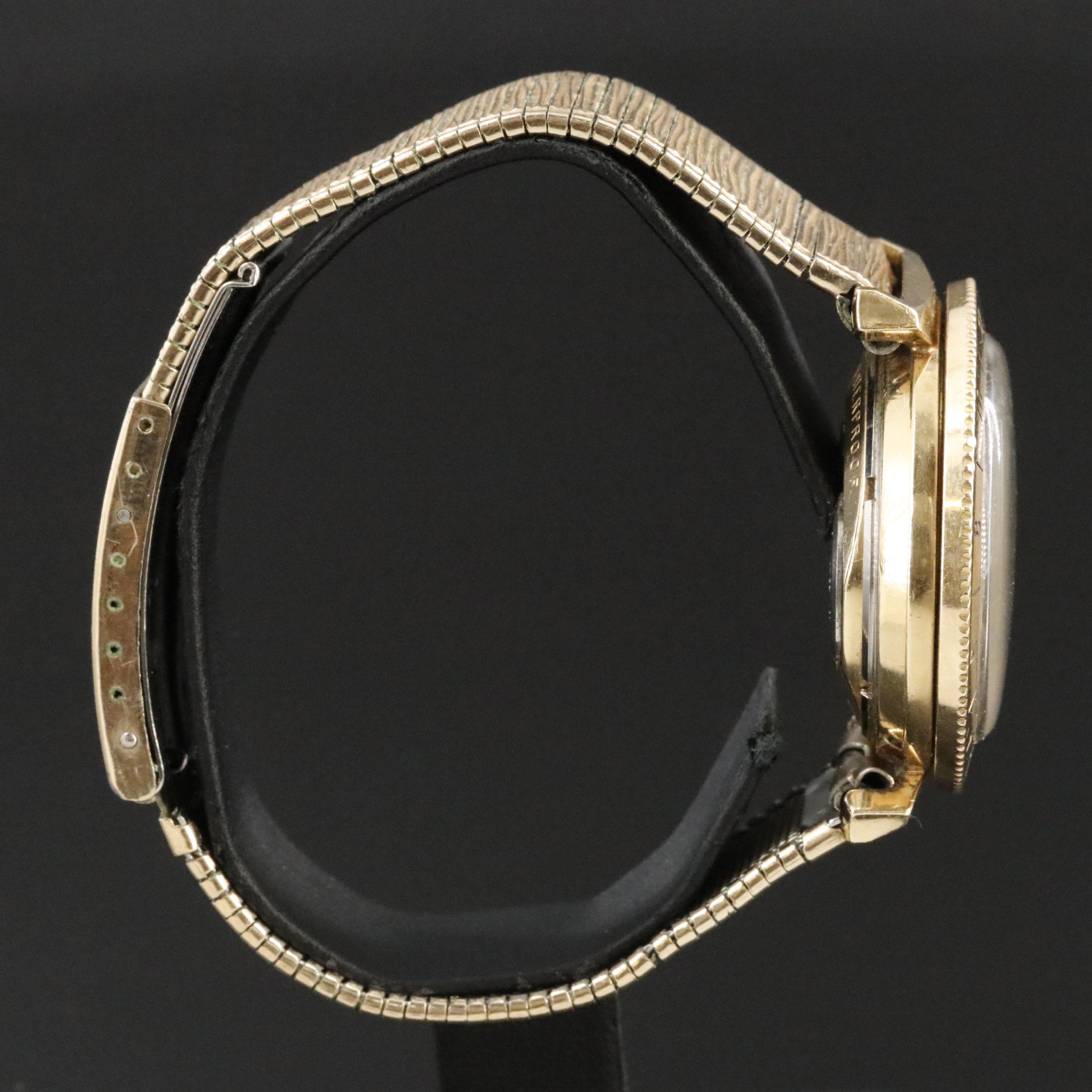 1965 Bulova Accutron Astronaut 14K Bezel GMT Watch D22792