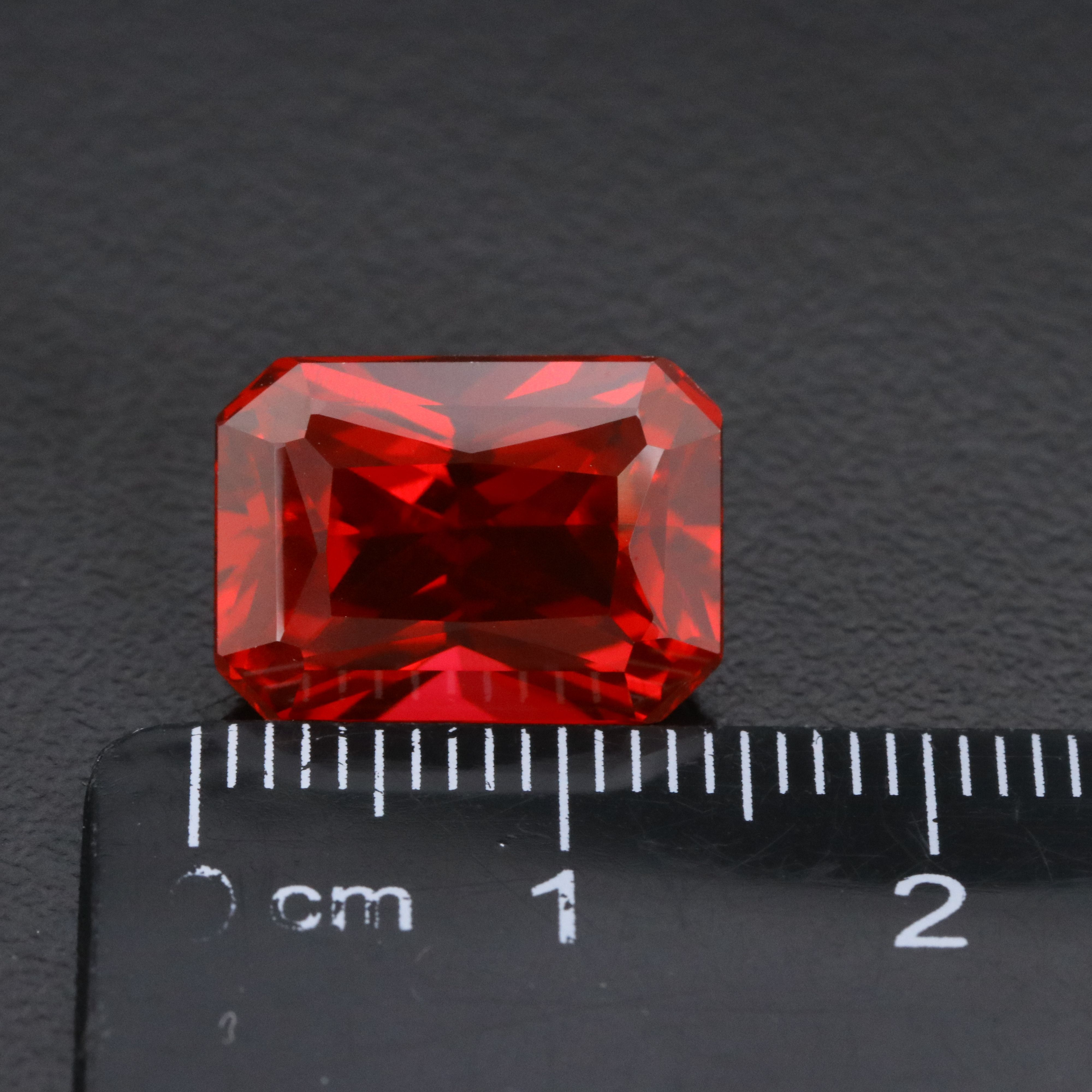 Loose 10.15 CT Lab Grown Ruby