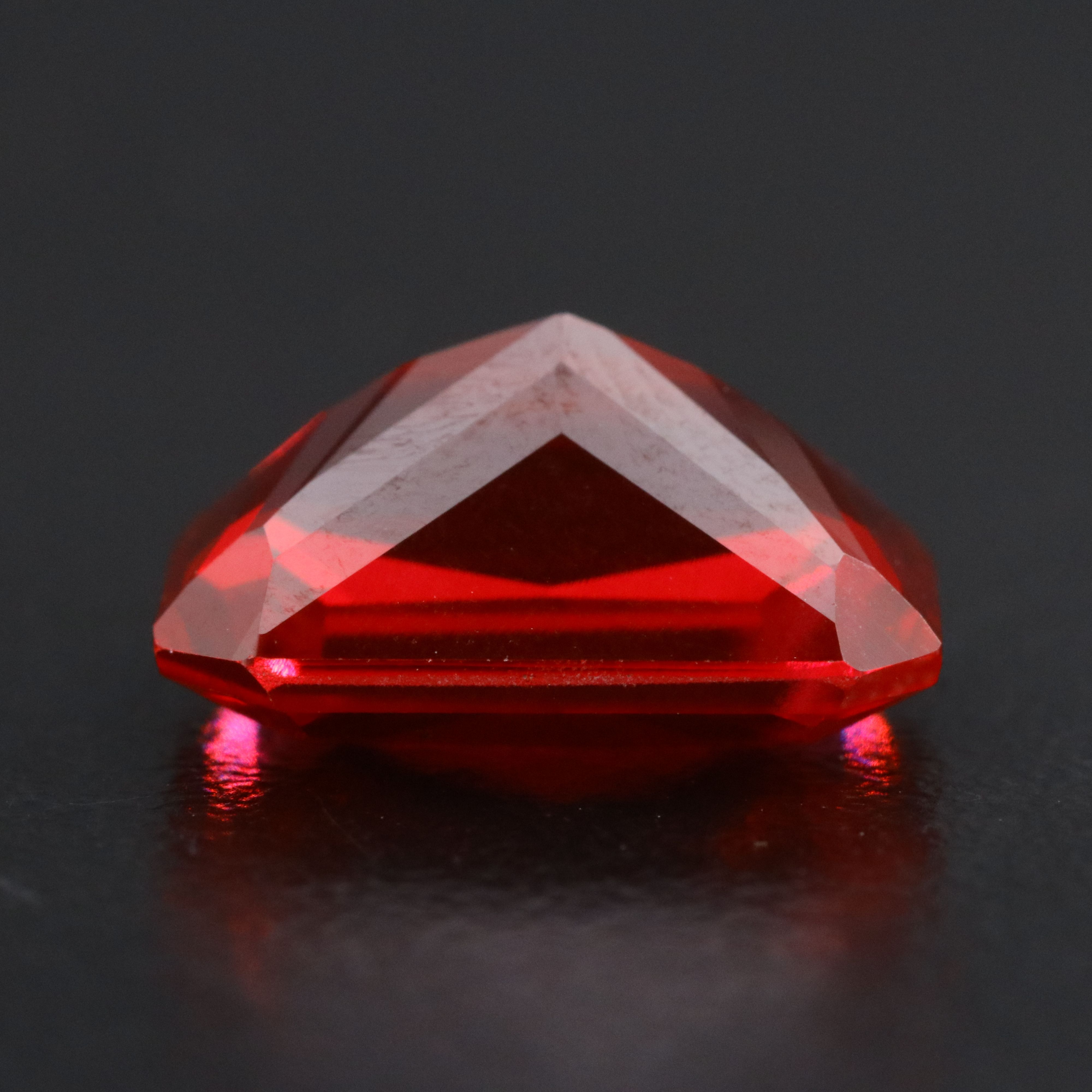 Loose 10.15 CT Lab Grown Ruby
