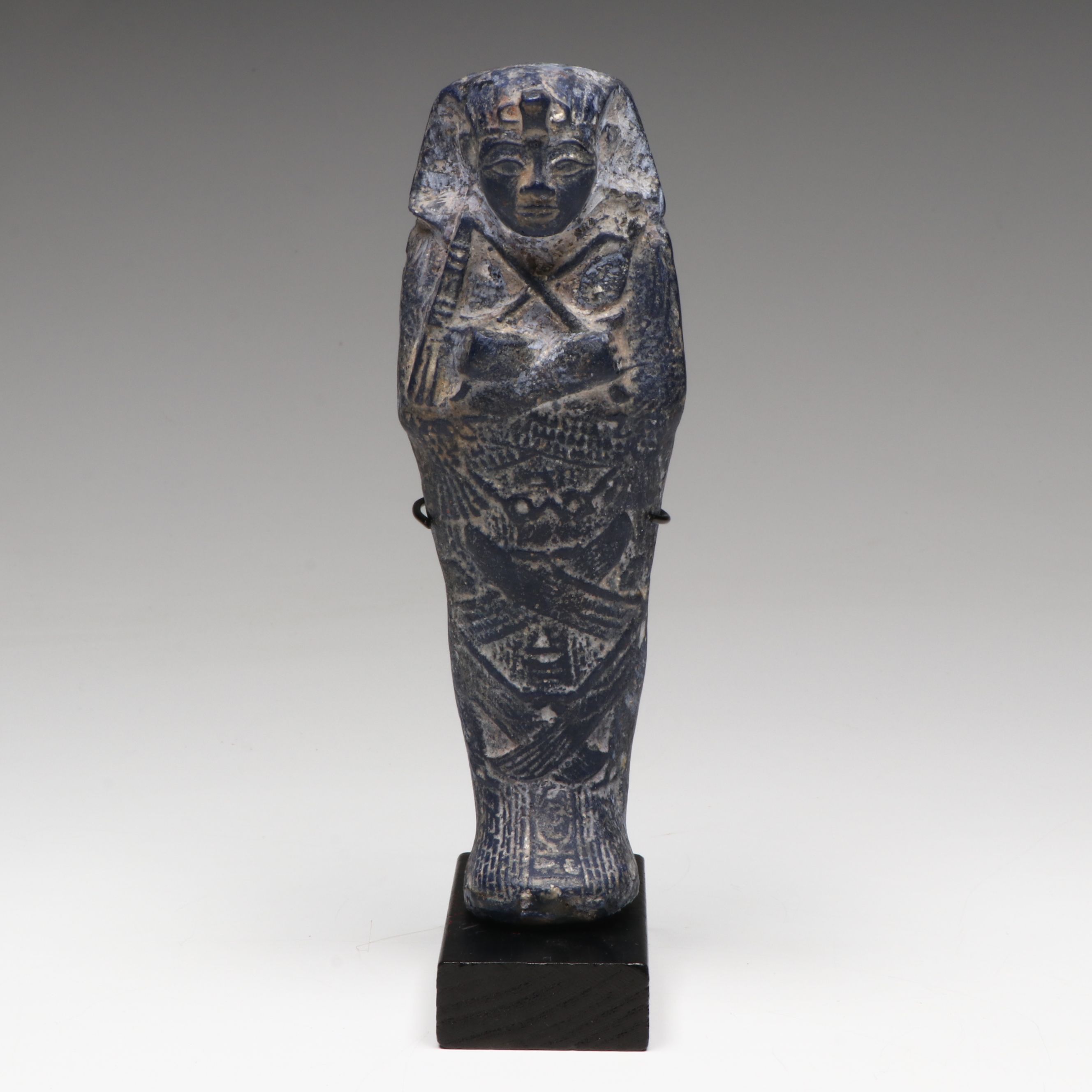 Egyptian Grand Tour Blue Composition Ushabti
