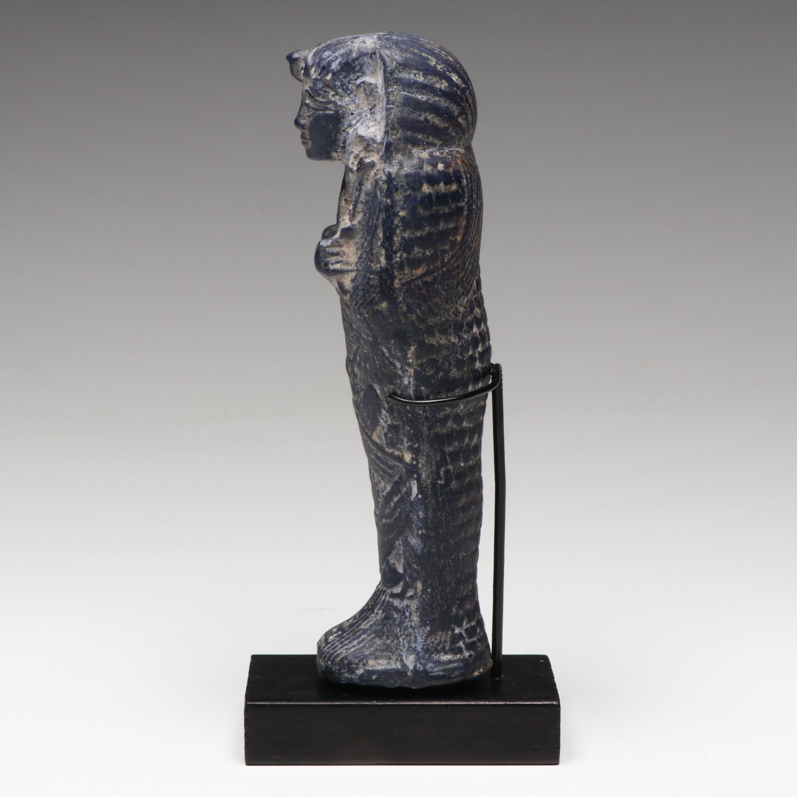 Egyptian Grand Tour Blue Composition Ushabti