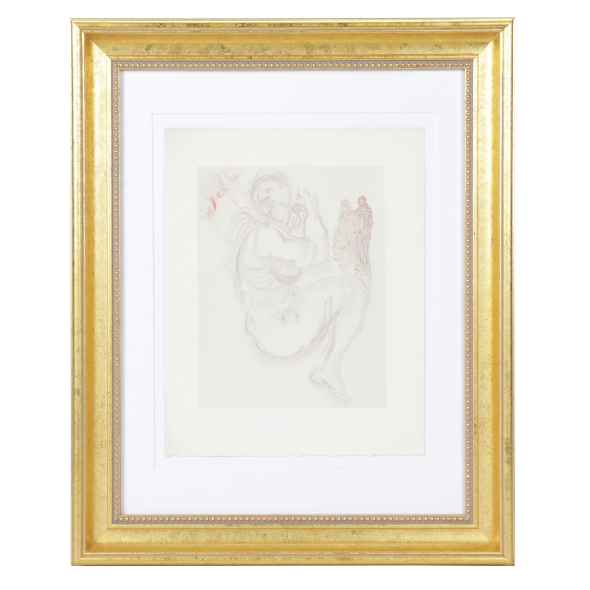 Salvador Dalí Wood Engraving "The Siren of the Dream," 1960 – 1964