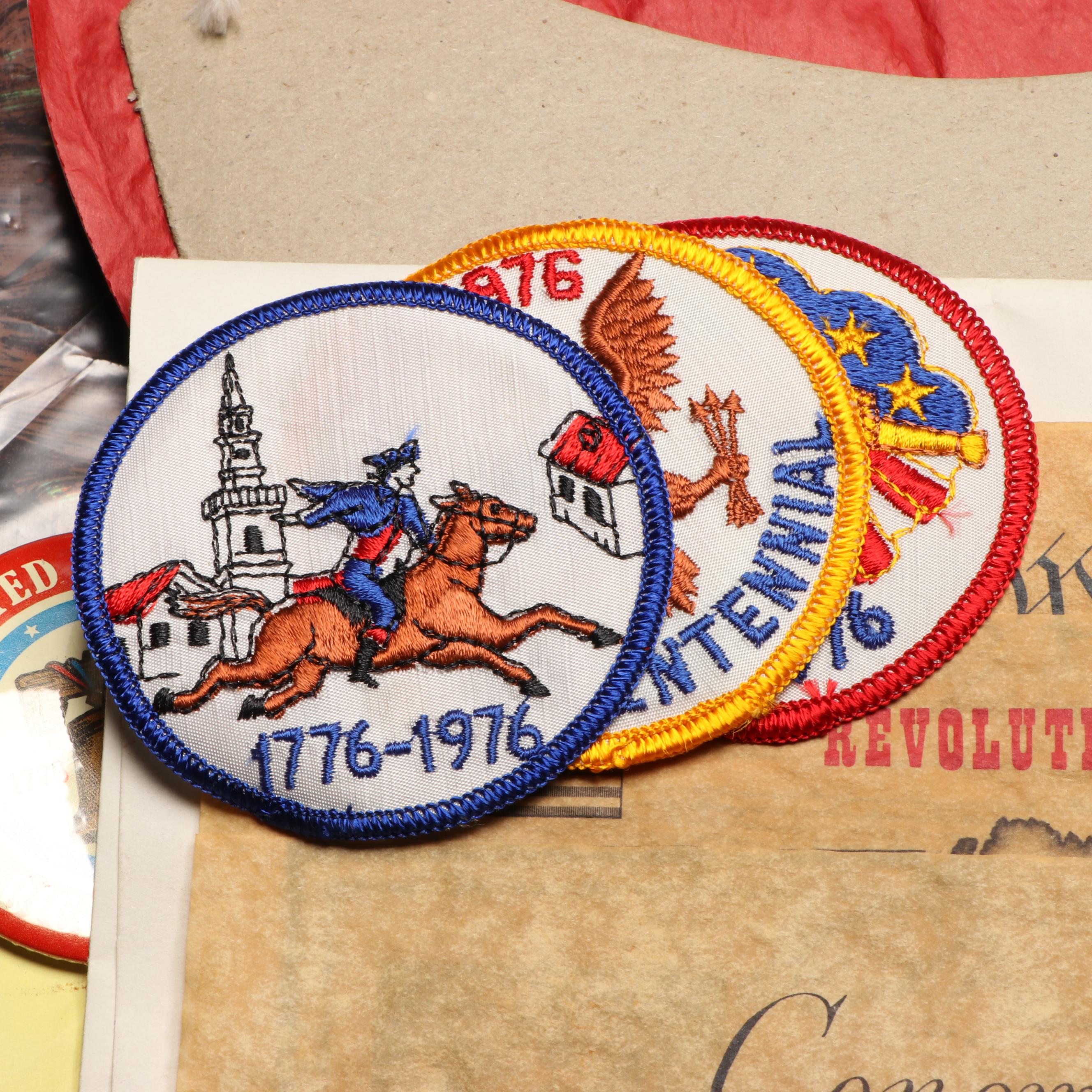 "Men of '76" Figures with More 1976 United States Bicentennial Memorabilia