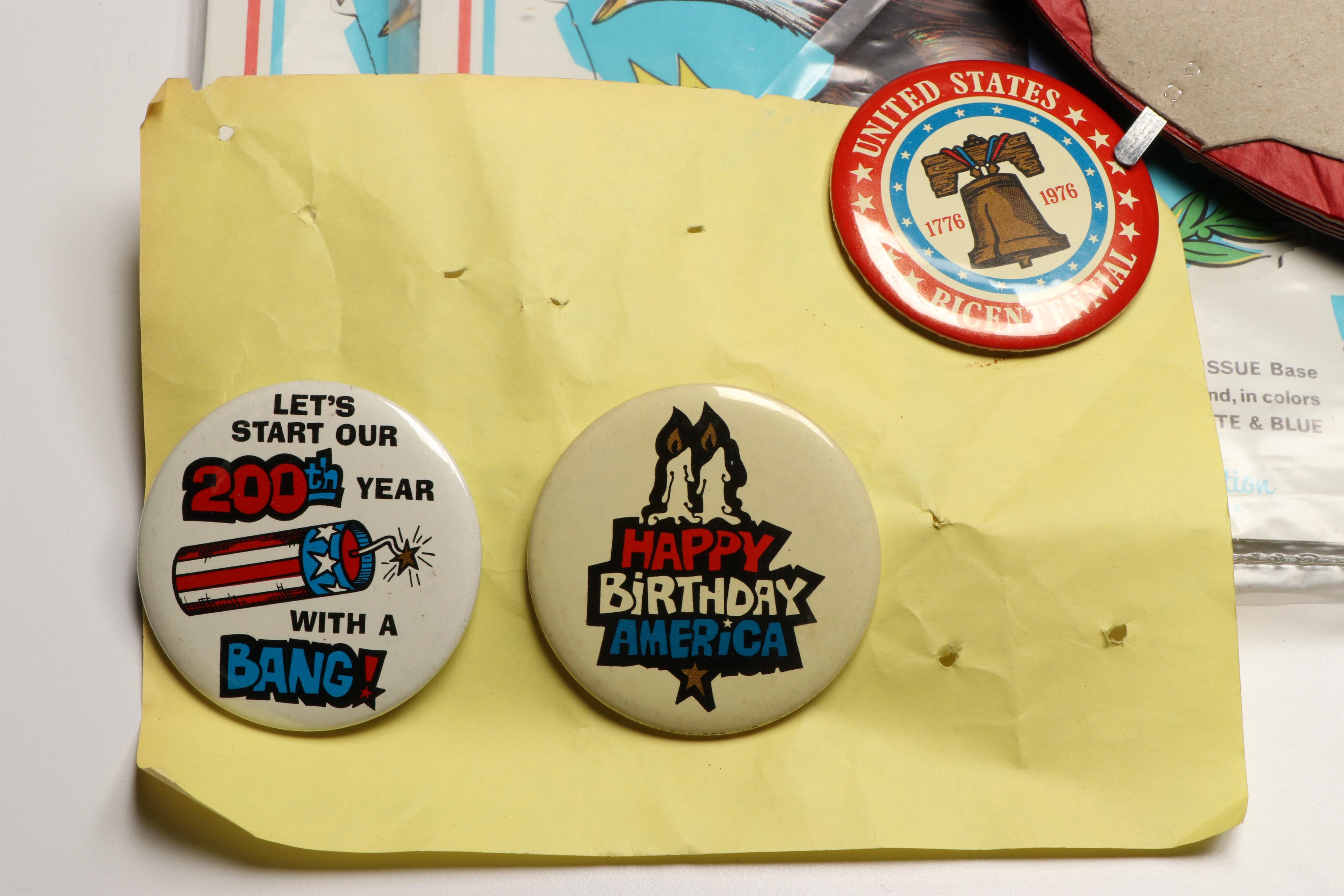 "Men of '76" Figures with More 1976 United States Bicentennial Memorabilia