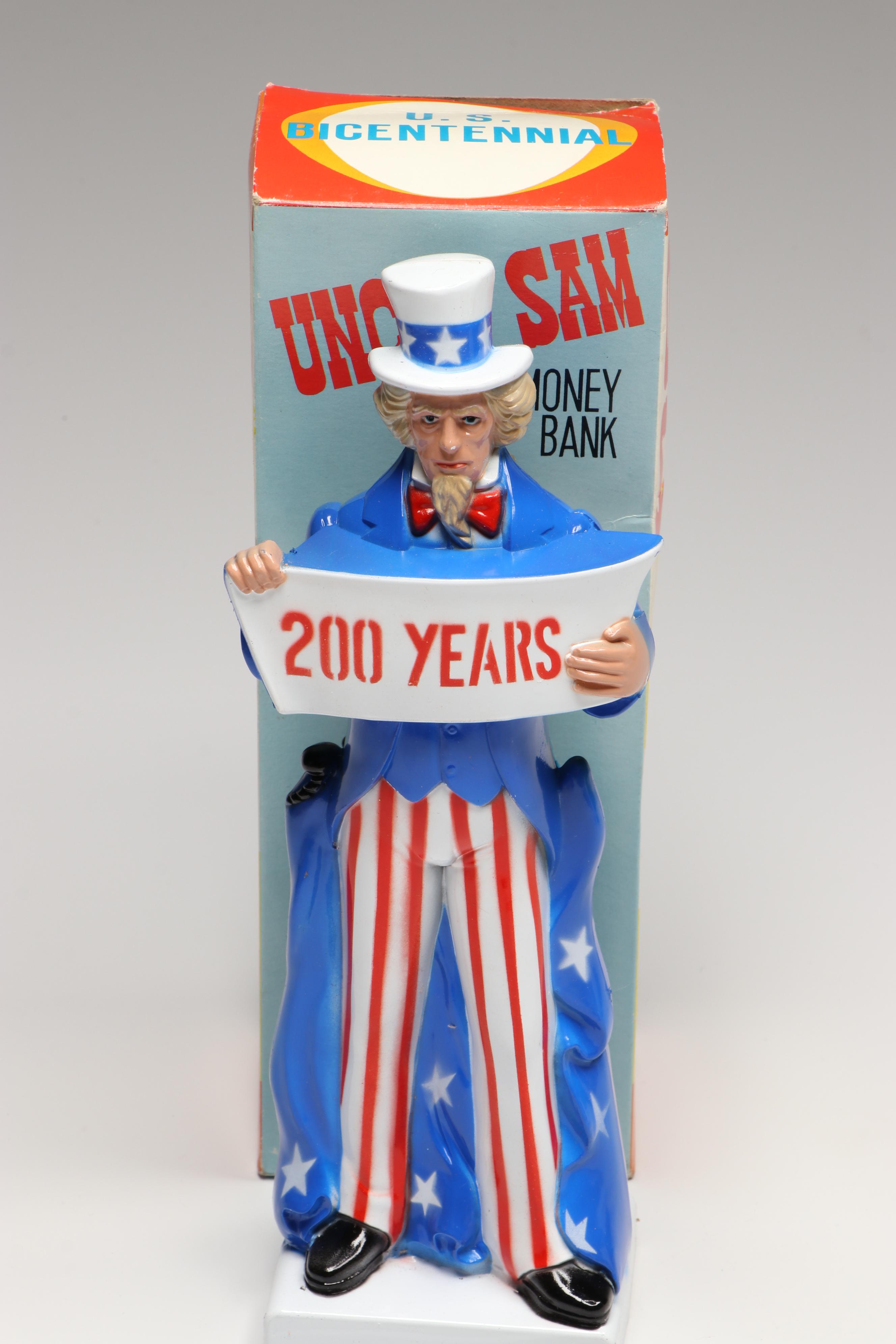 "Men of '76" Figures with More 1976 United States Bicentennial Memorabilia