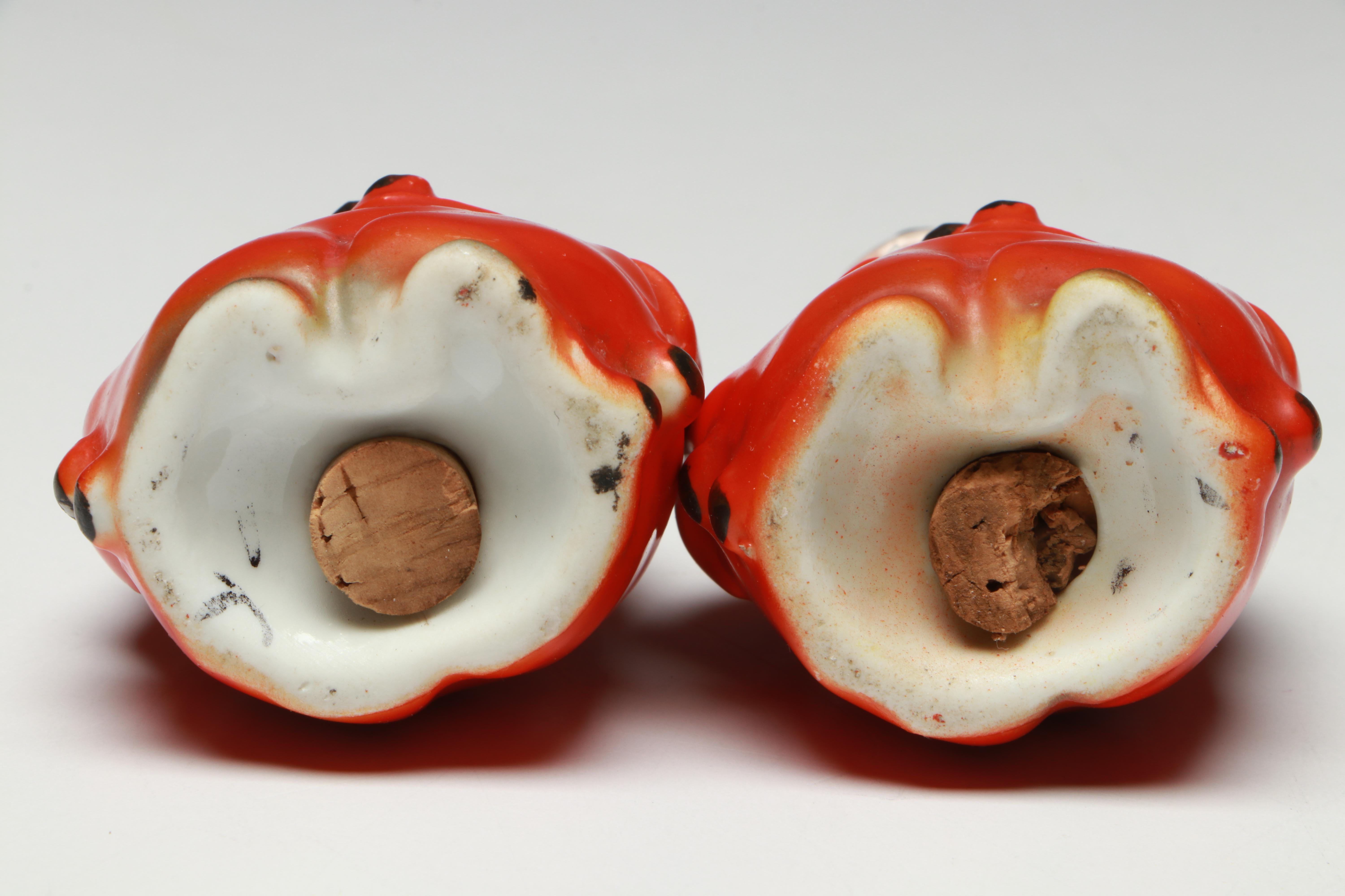 Royal Bayreuth Bavaria Porcelain Clown Creamer with Figural Shakers