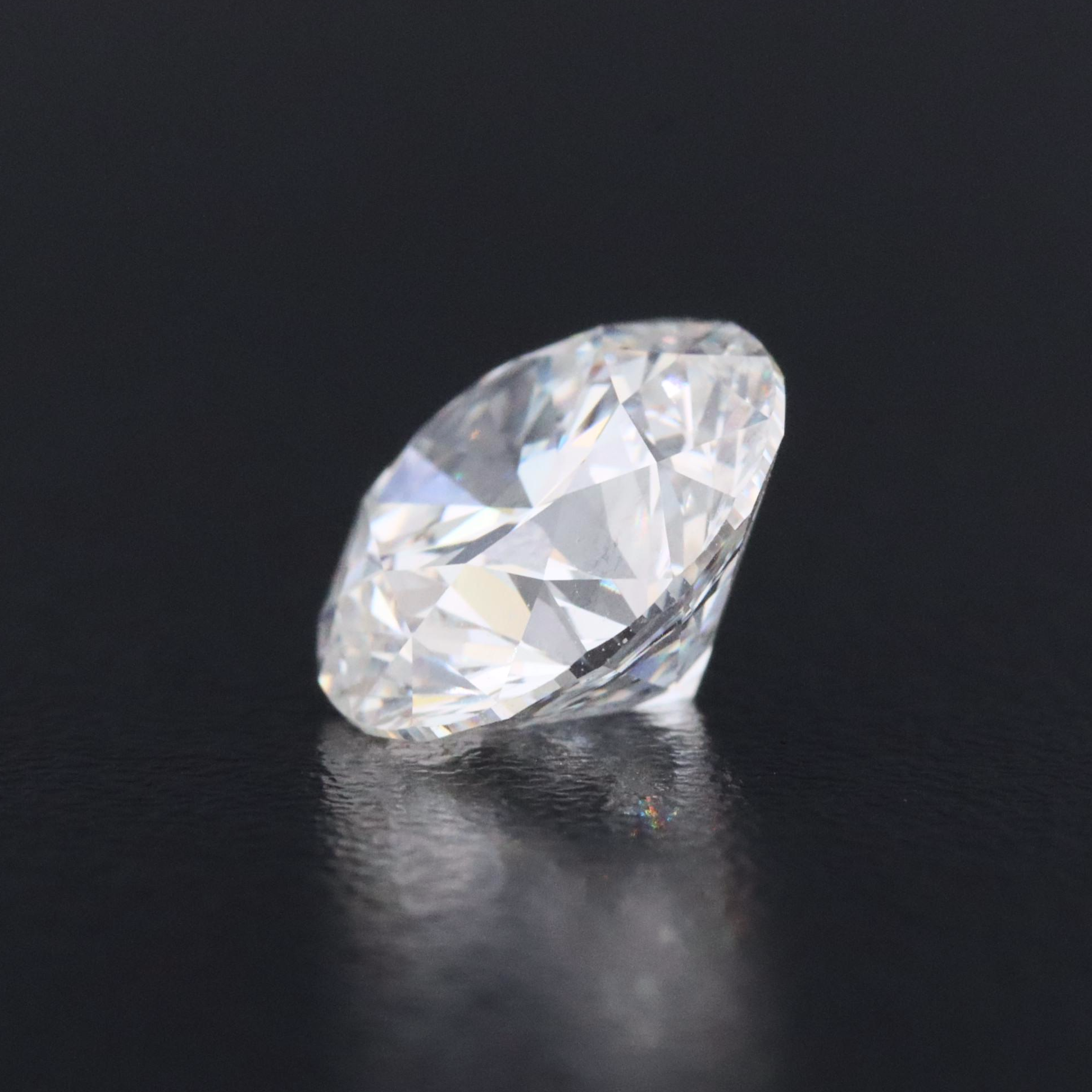 Loose 3.09 CT Lab Grown Diamond with IGI Report