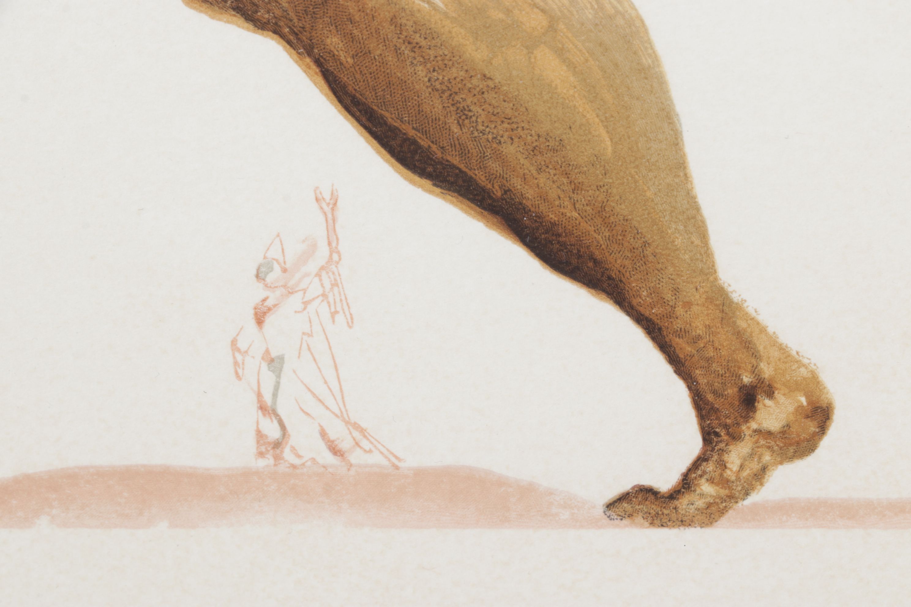 Salvador Dalí Wood Engraving "Les Traîtres Envers Leurs Hôtes"