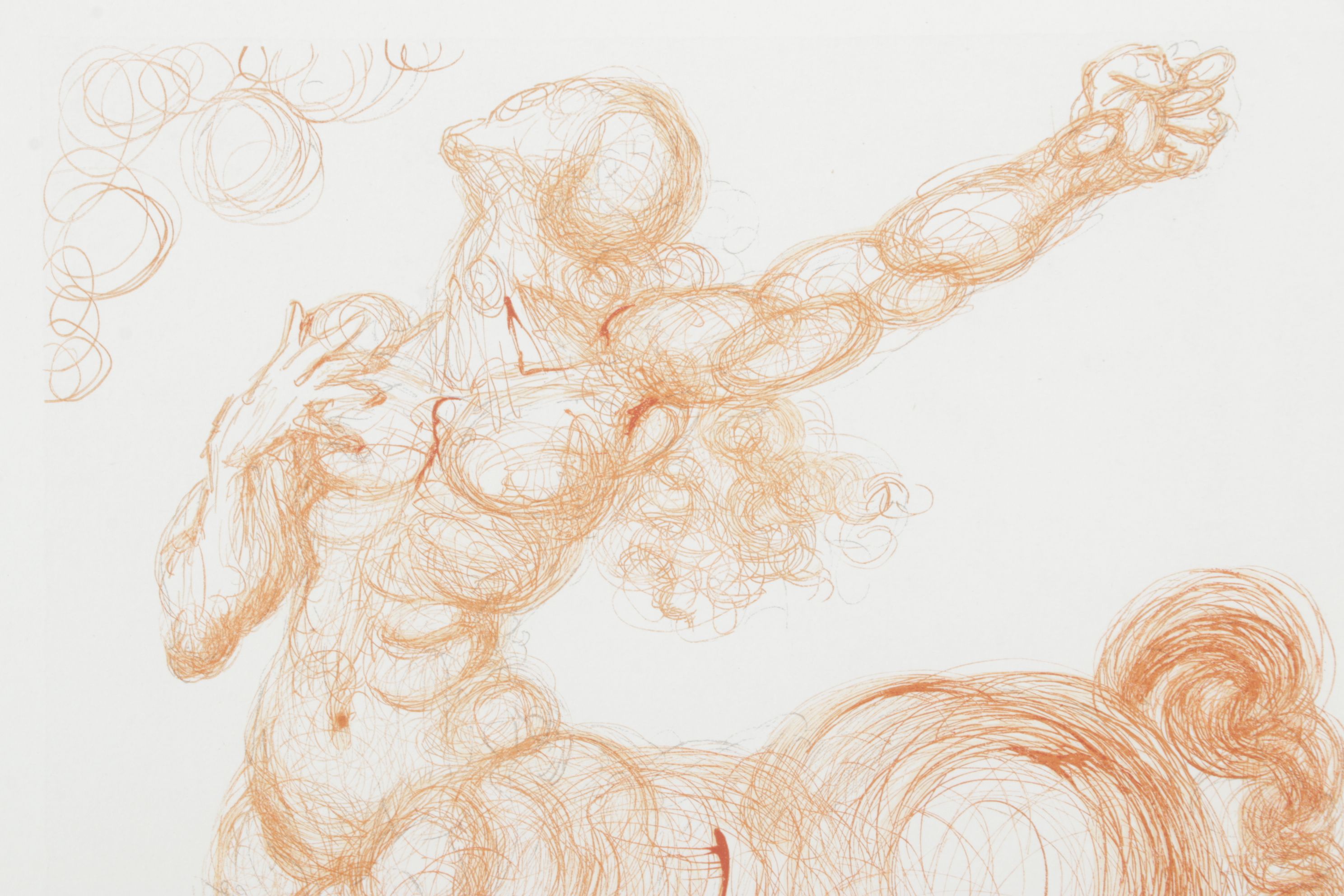 Salvador Dalí Wood Engraving "Le centaure," 1960–1964