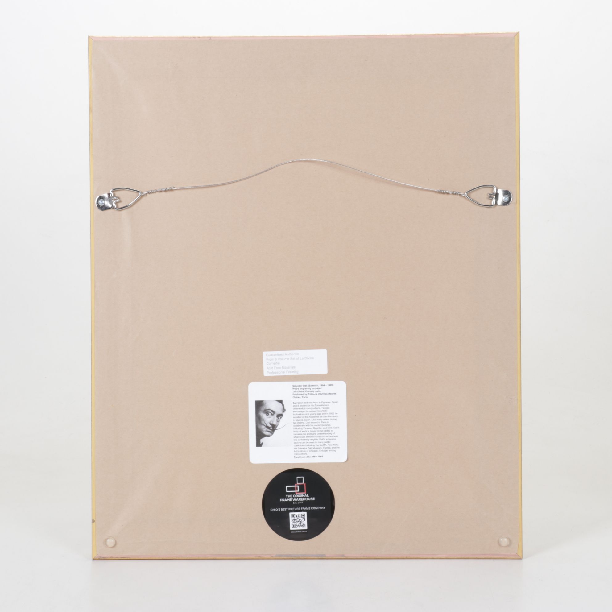 Salvador Dalí Wood Engraving "Le centaure," 1960–1964