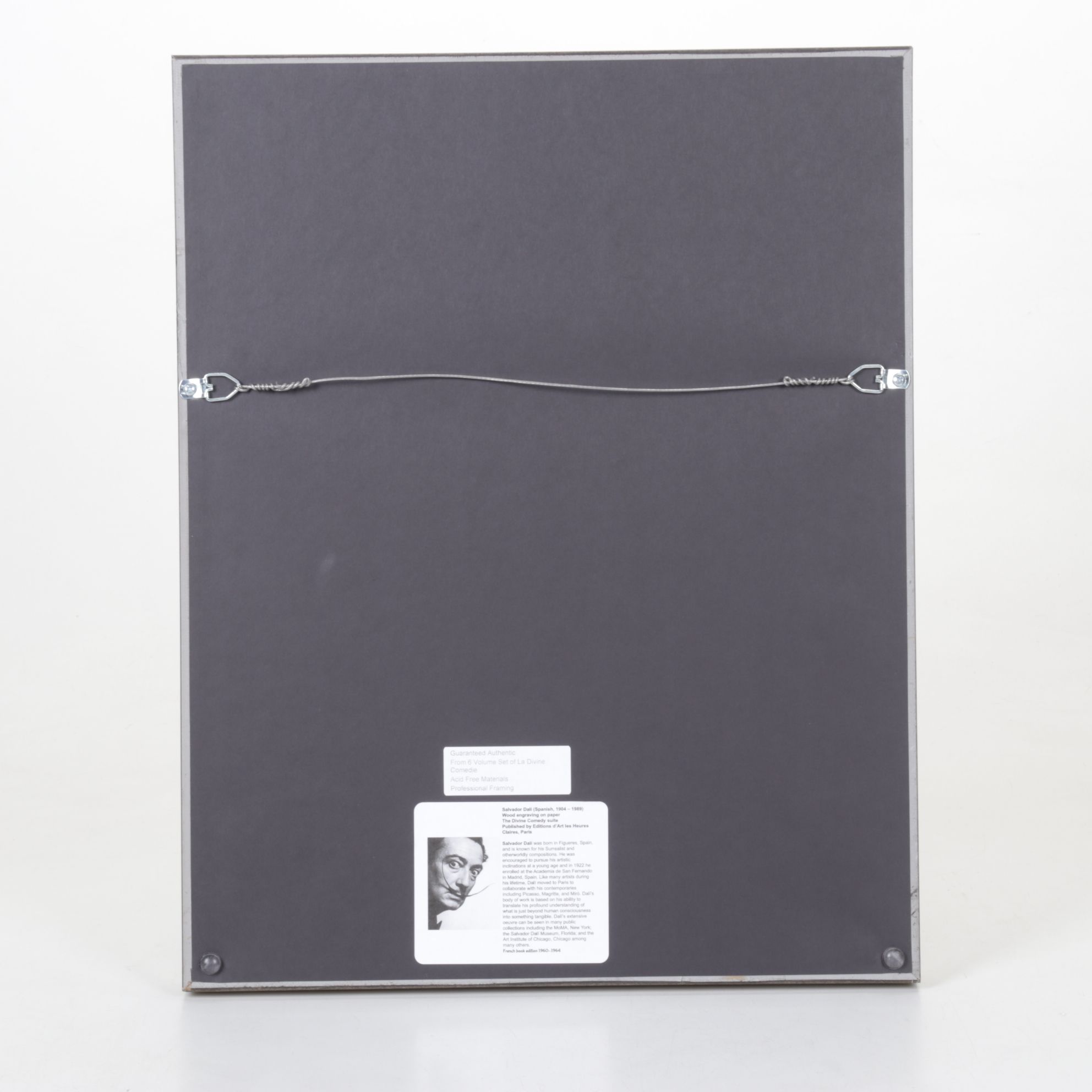 Salvador Dalí Wood Engraving "Les Traitres Envers Leurs Patrie"