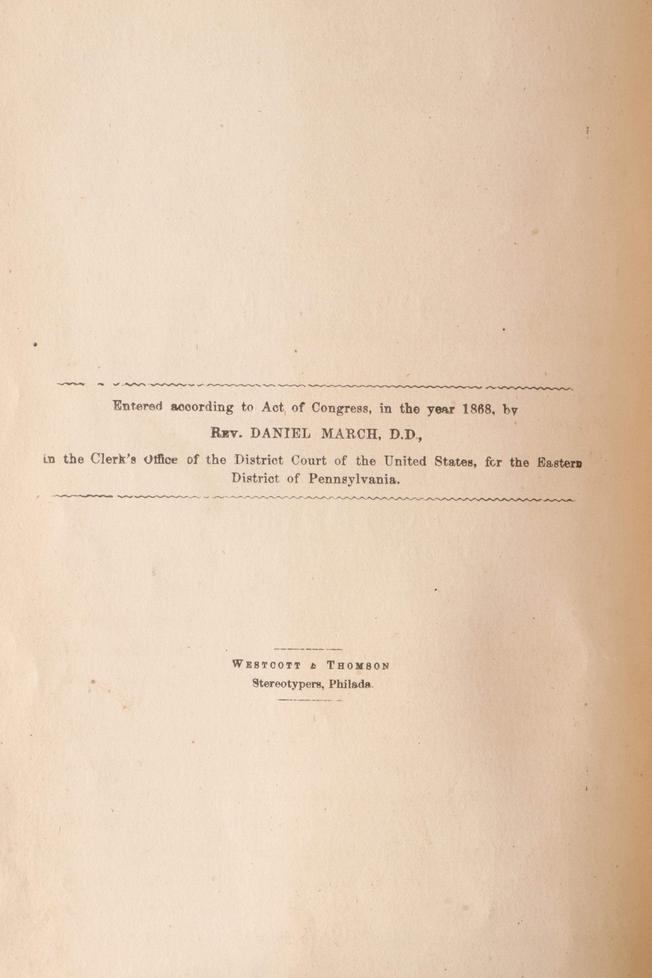 "Night Scenes in the Bible" by Rev. Daniel March, 1868