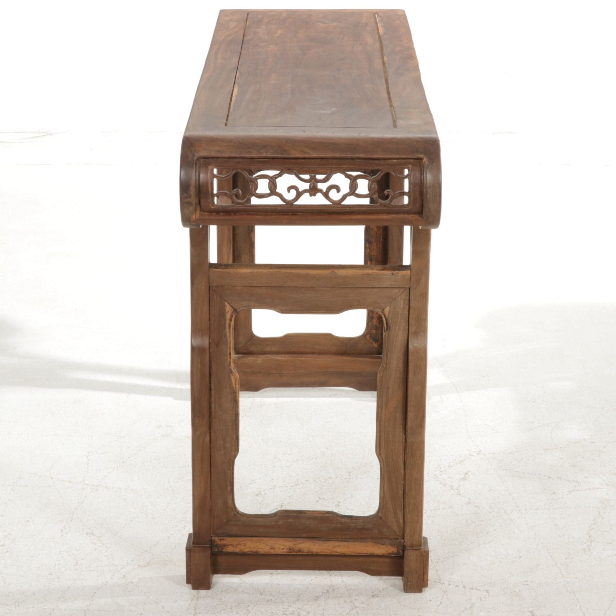 Chinese Hand-Carved Ming Style Rosewood Altar Table, Early to Mid-20th Century