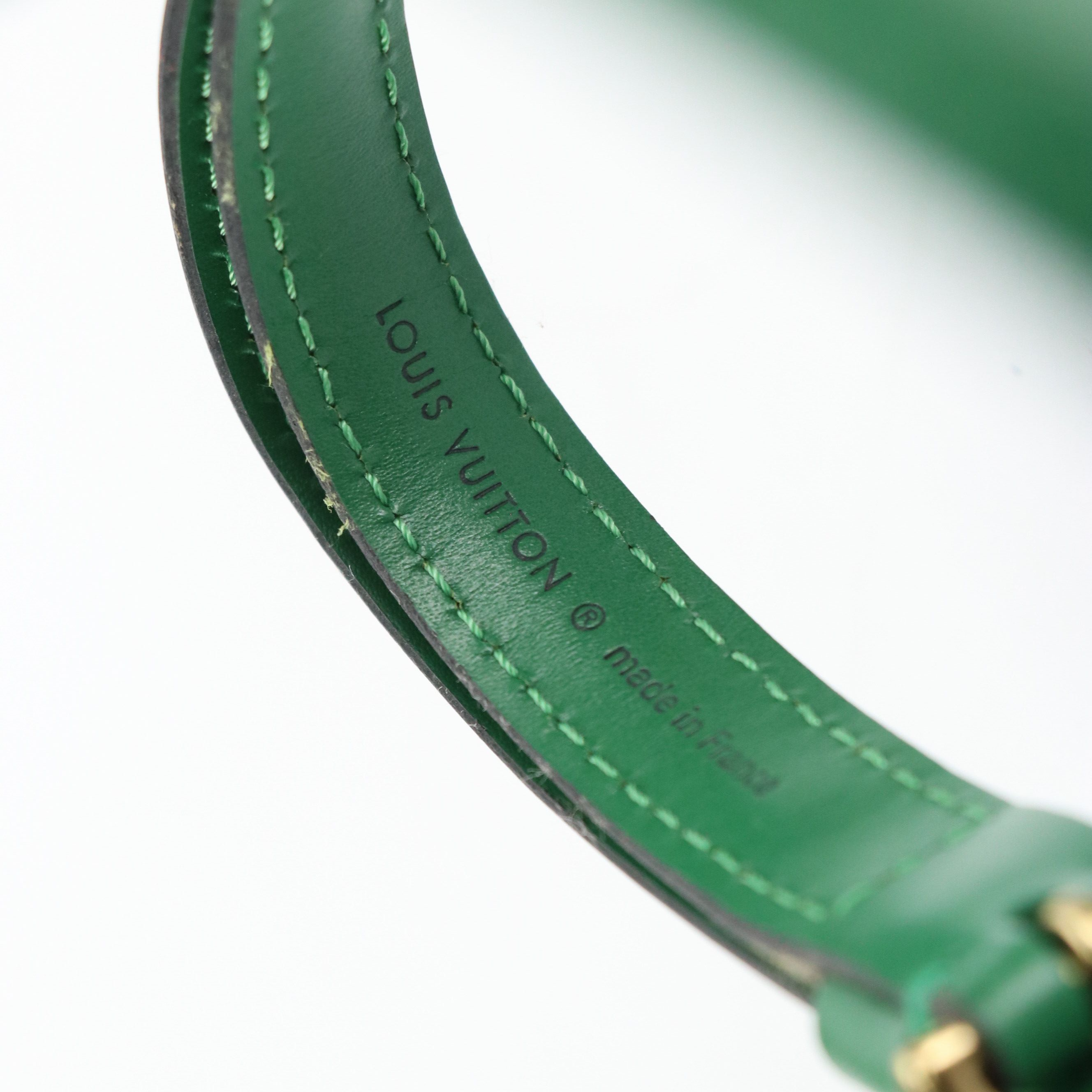 Louis Vuitton Grenelle Crossbody Bag in Borneo Green Epi & Smooth Leather