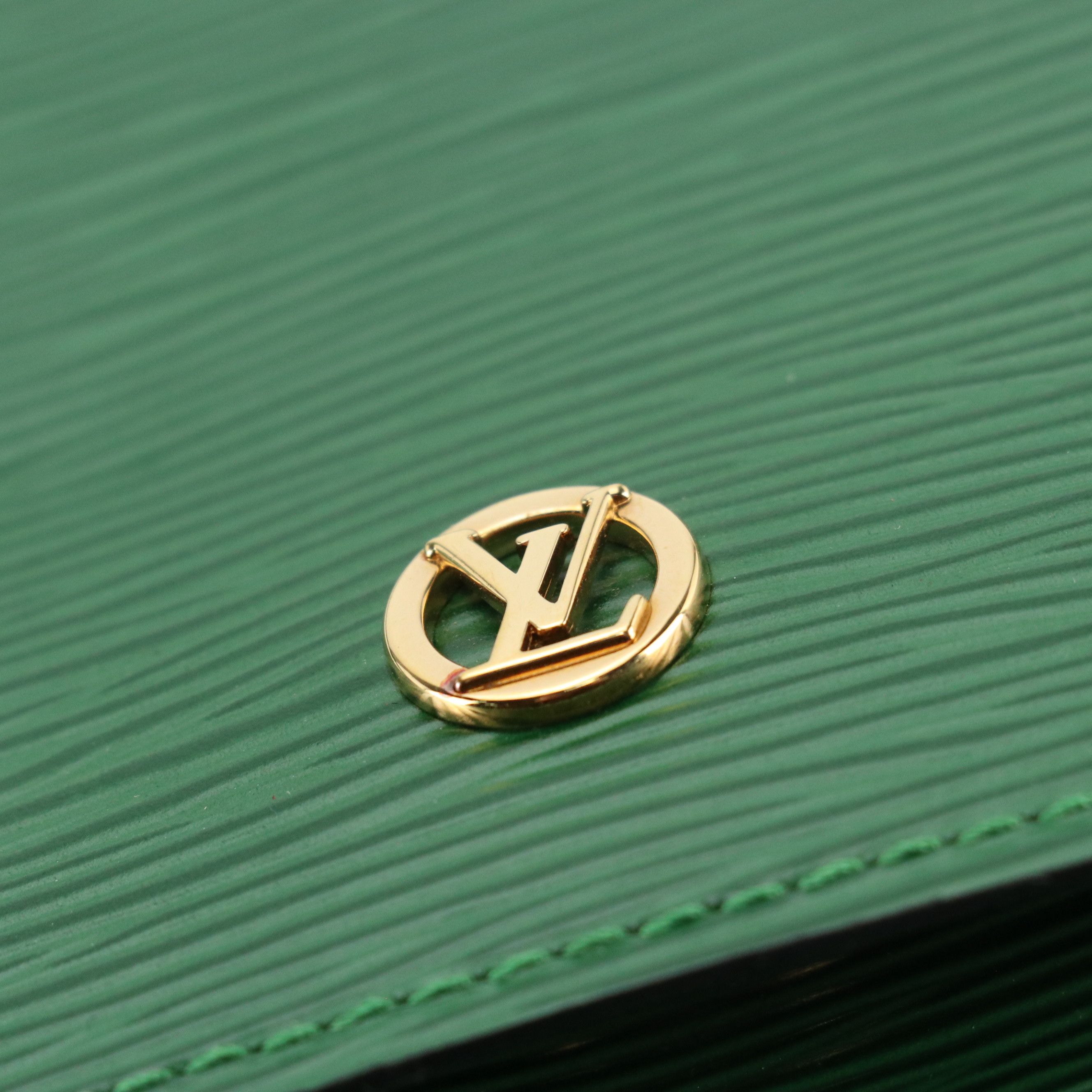 Louis Vuitton Grenelle Crossbody Bag in Borneo Green Epi & Smooth Leather