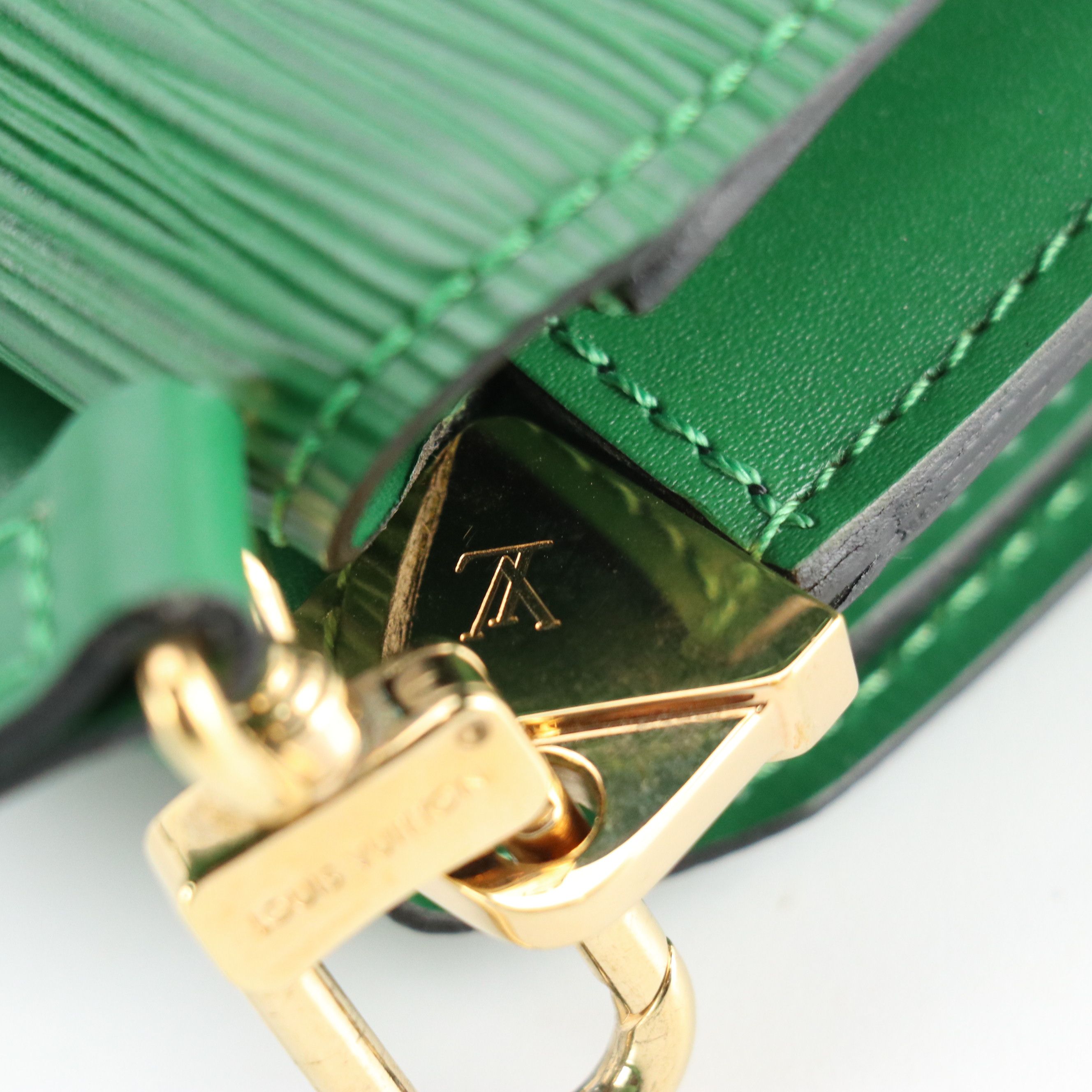 Louis Vuitton Grenelle Crossbody Bag in Borneo Green Epi & Smooth Leather