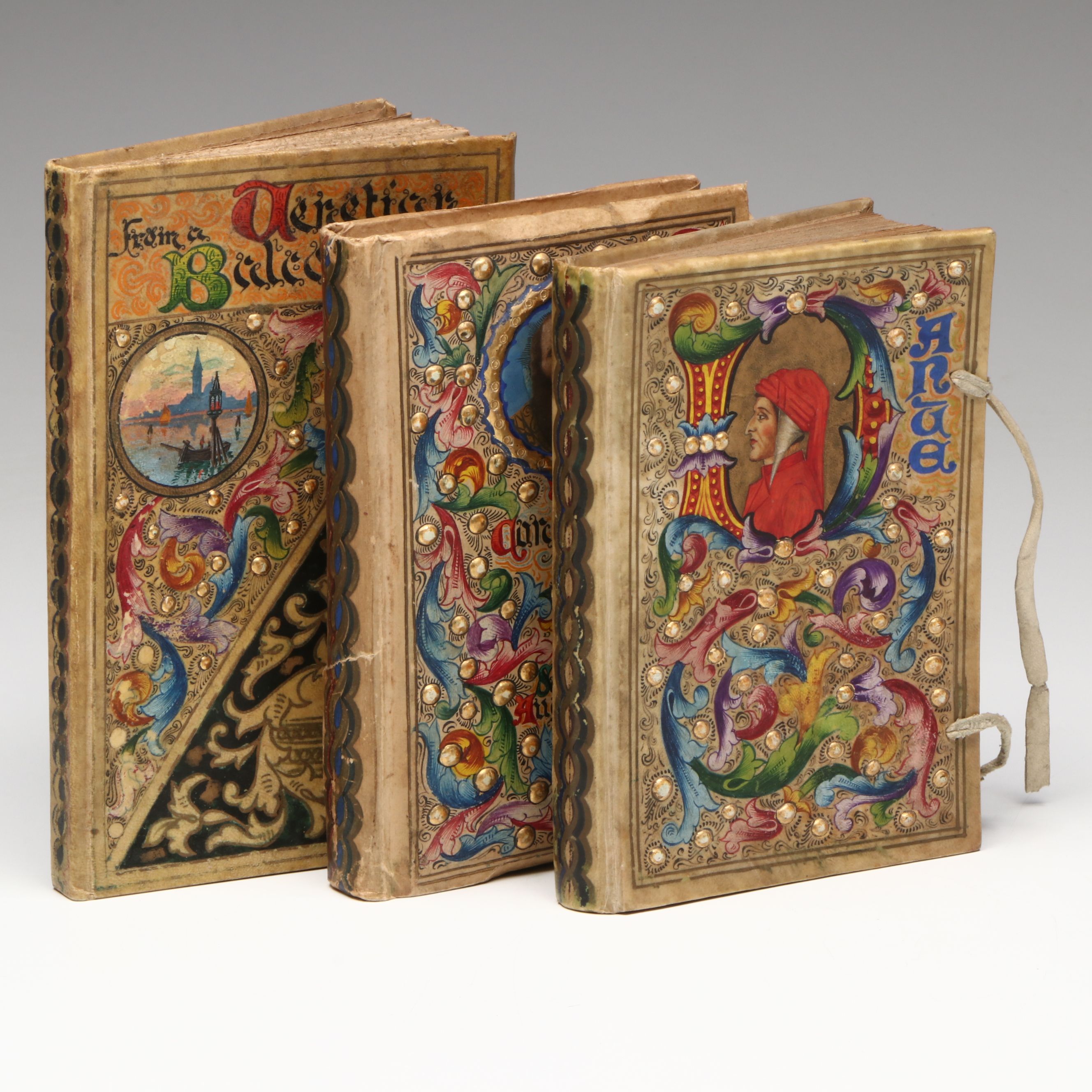 Vellum Bound "From a Venetian Balcony" by Lady Lindsay and More Books
