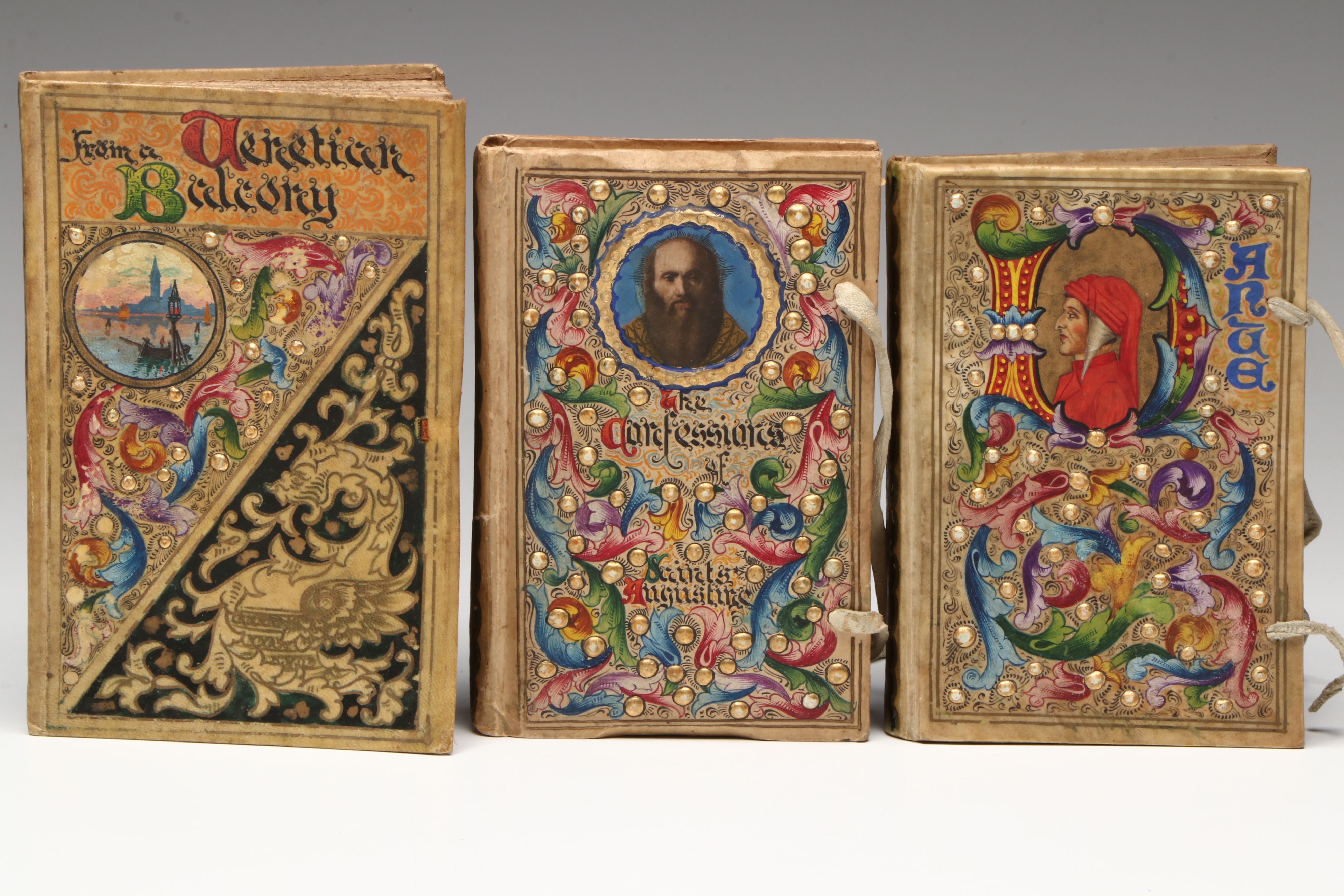 Vellum Bound "From a Venetian Balcony" by Lady Lindsay and More Books