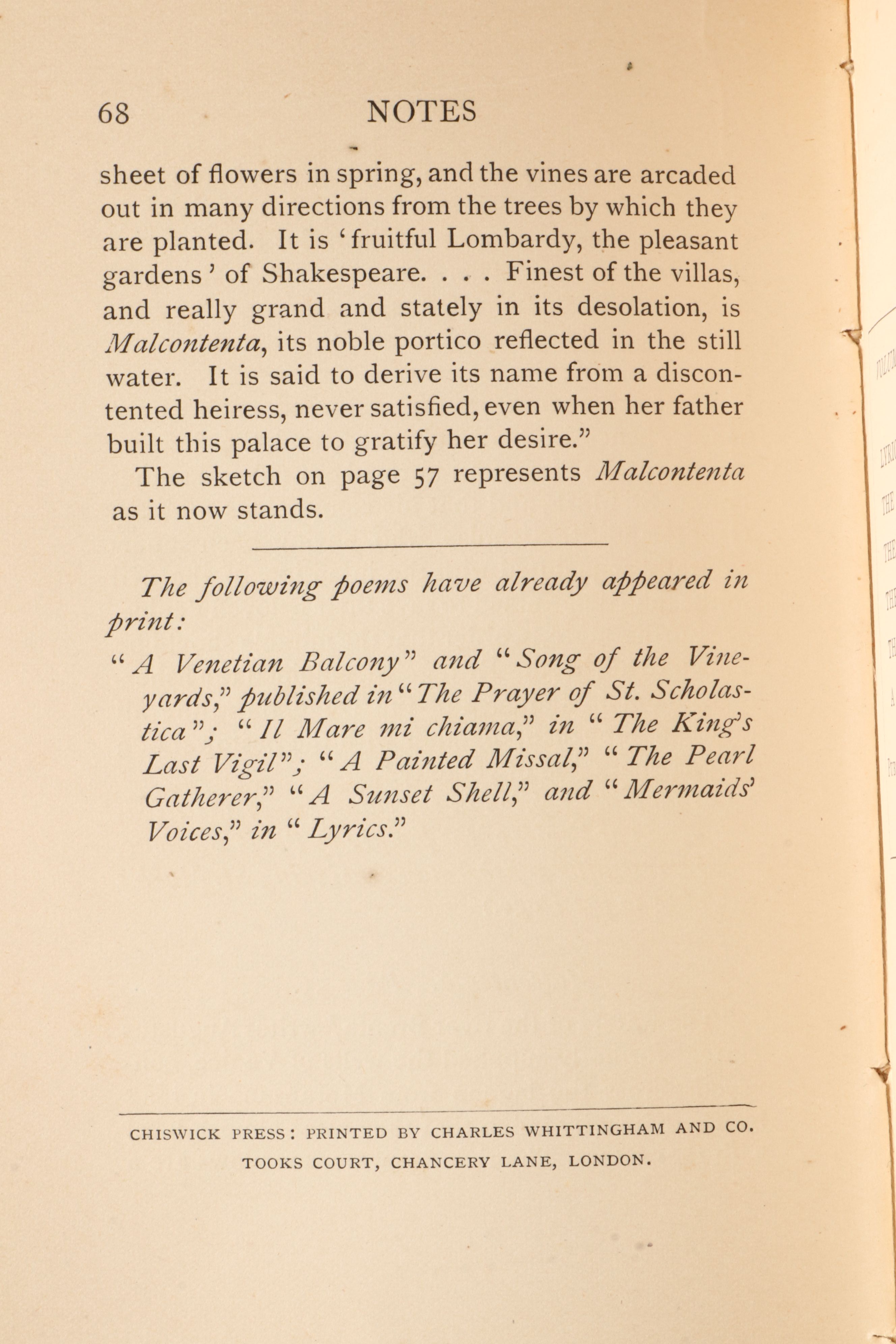 Vellum Bound "From a Venetian Balcony" by Lady Lindsay and More Books