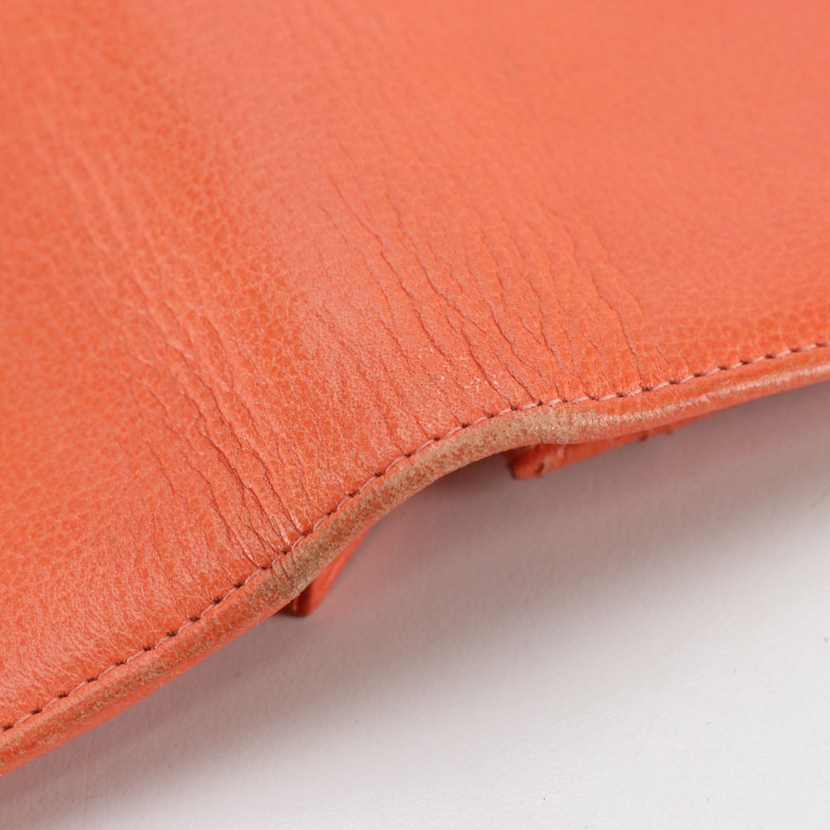 Chanel Camellia Embossed L Yen Wallet in Goatskin Leather with Gift Box