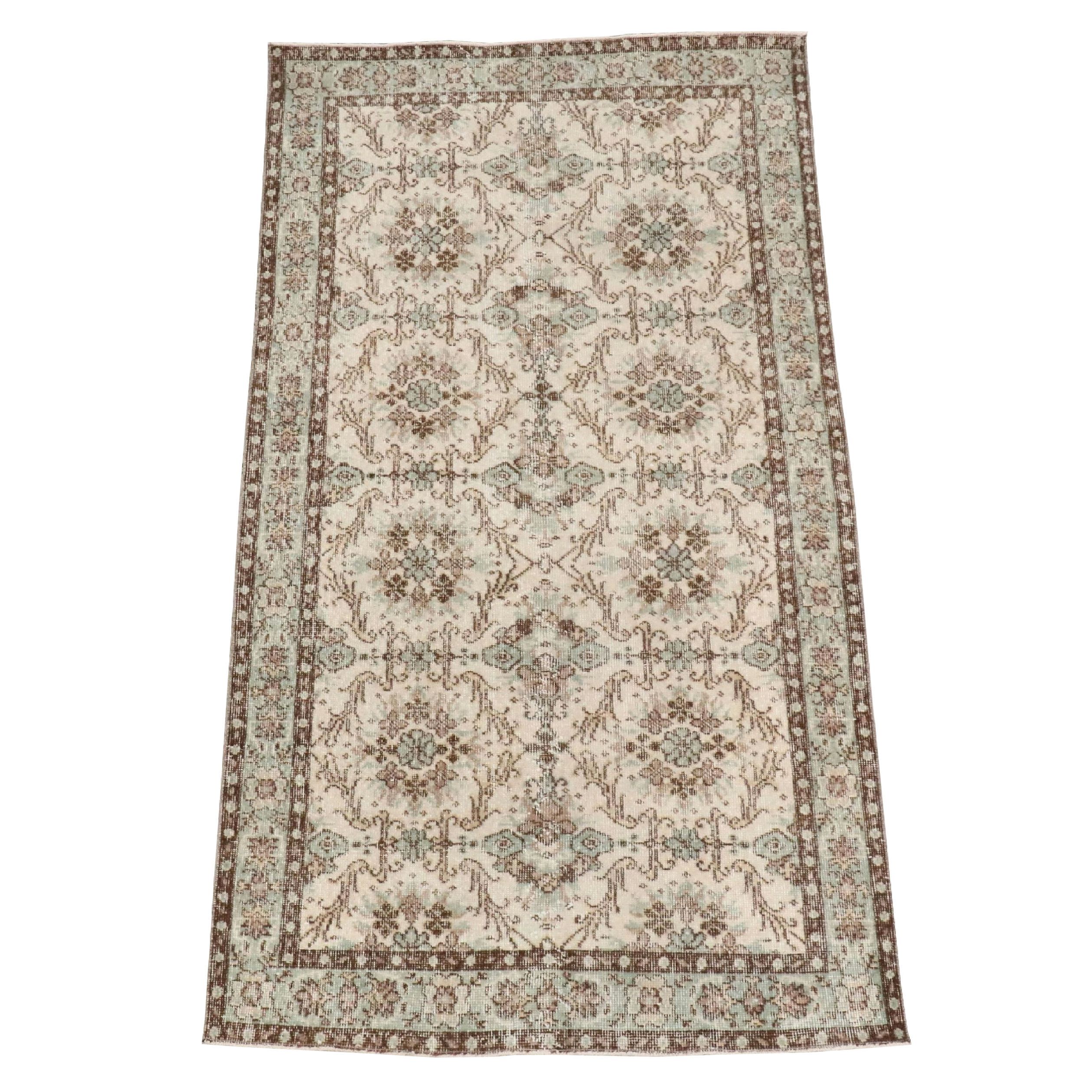 3'10 x 7'2 Hand-Knotted Persian Bakhtiari Area Rug