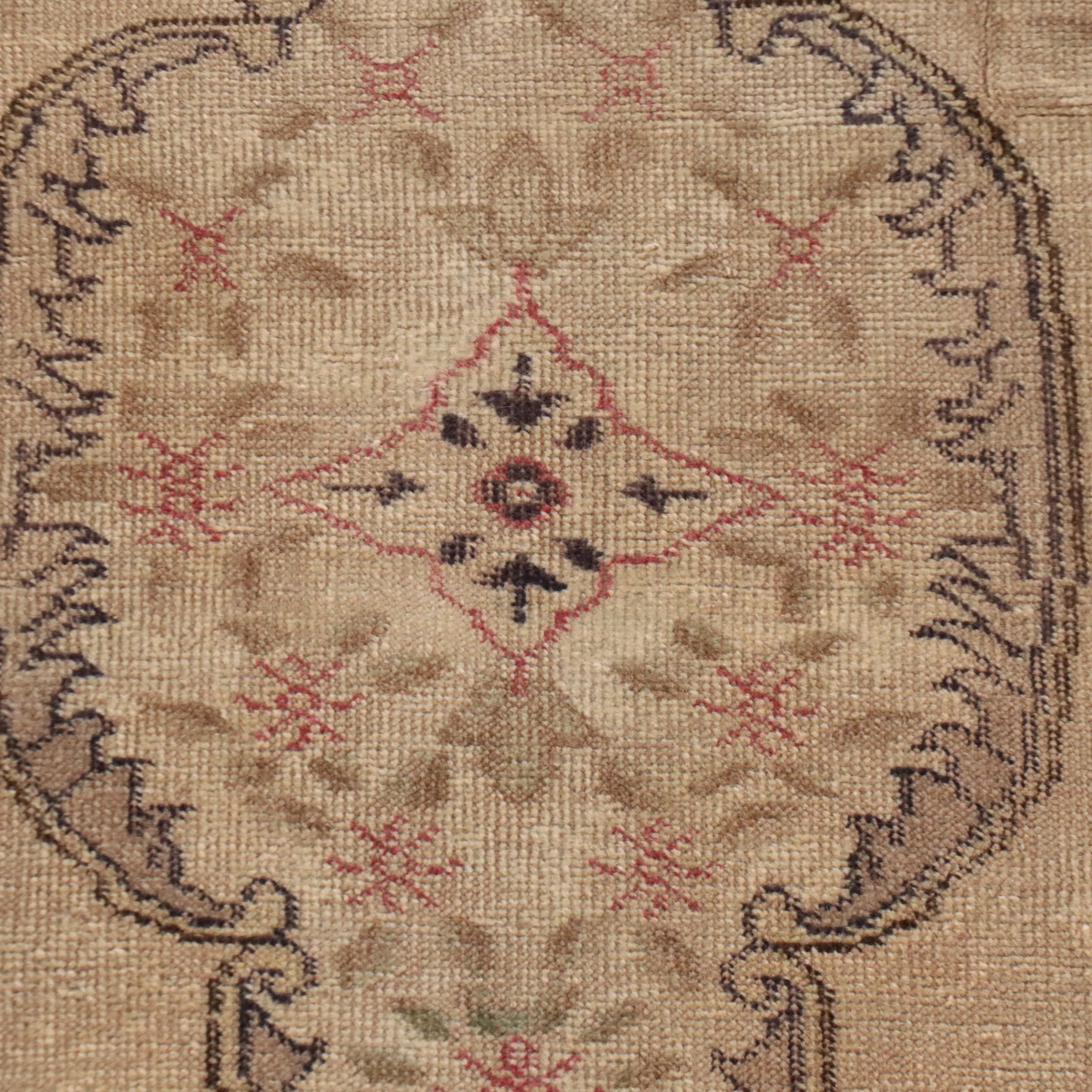 3'8 x 7' Hand-Knotted Turkish Sivas Area Rug