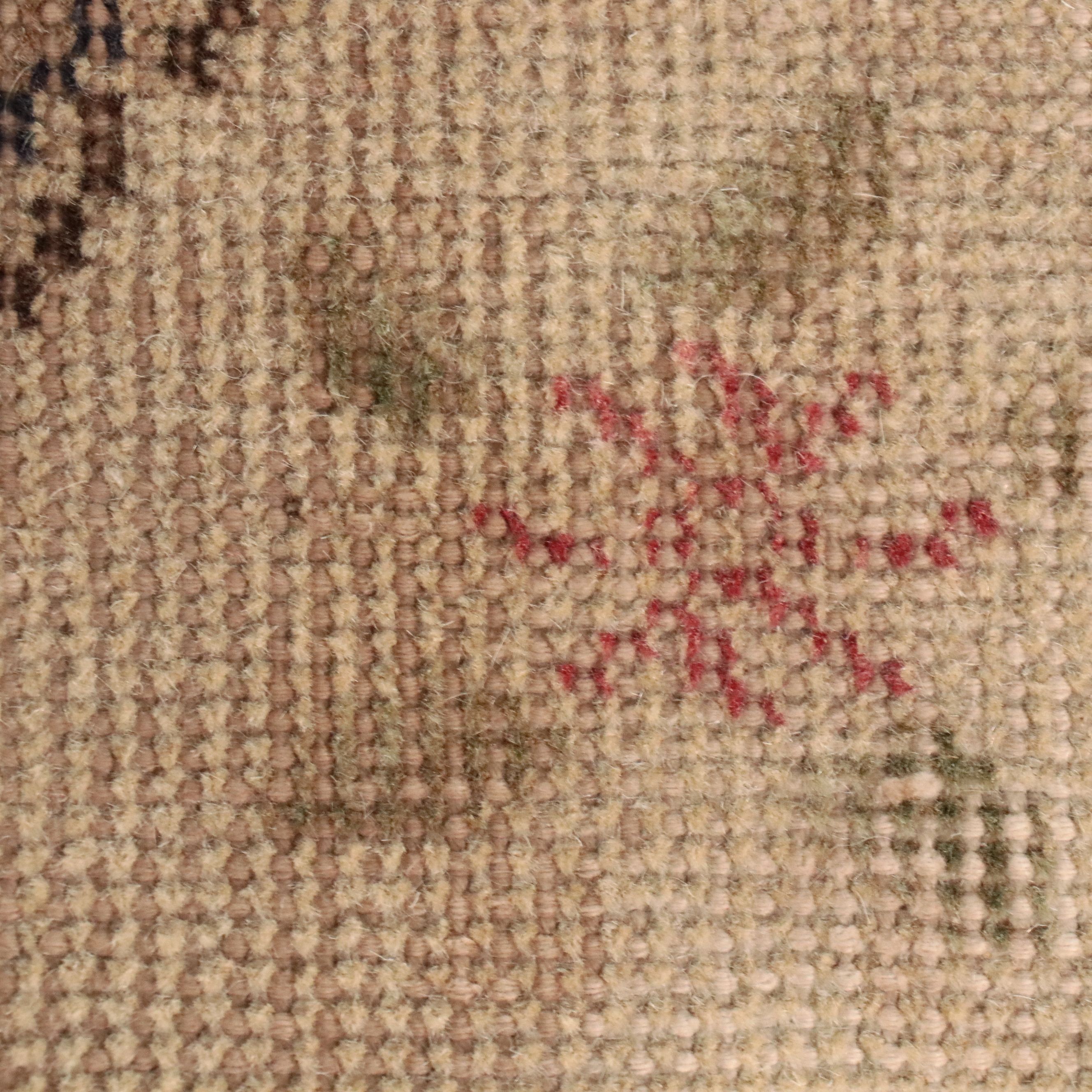 3'8 x 7' Hand-Knotted Turkish Sivas Area Rug