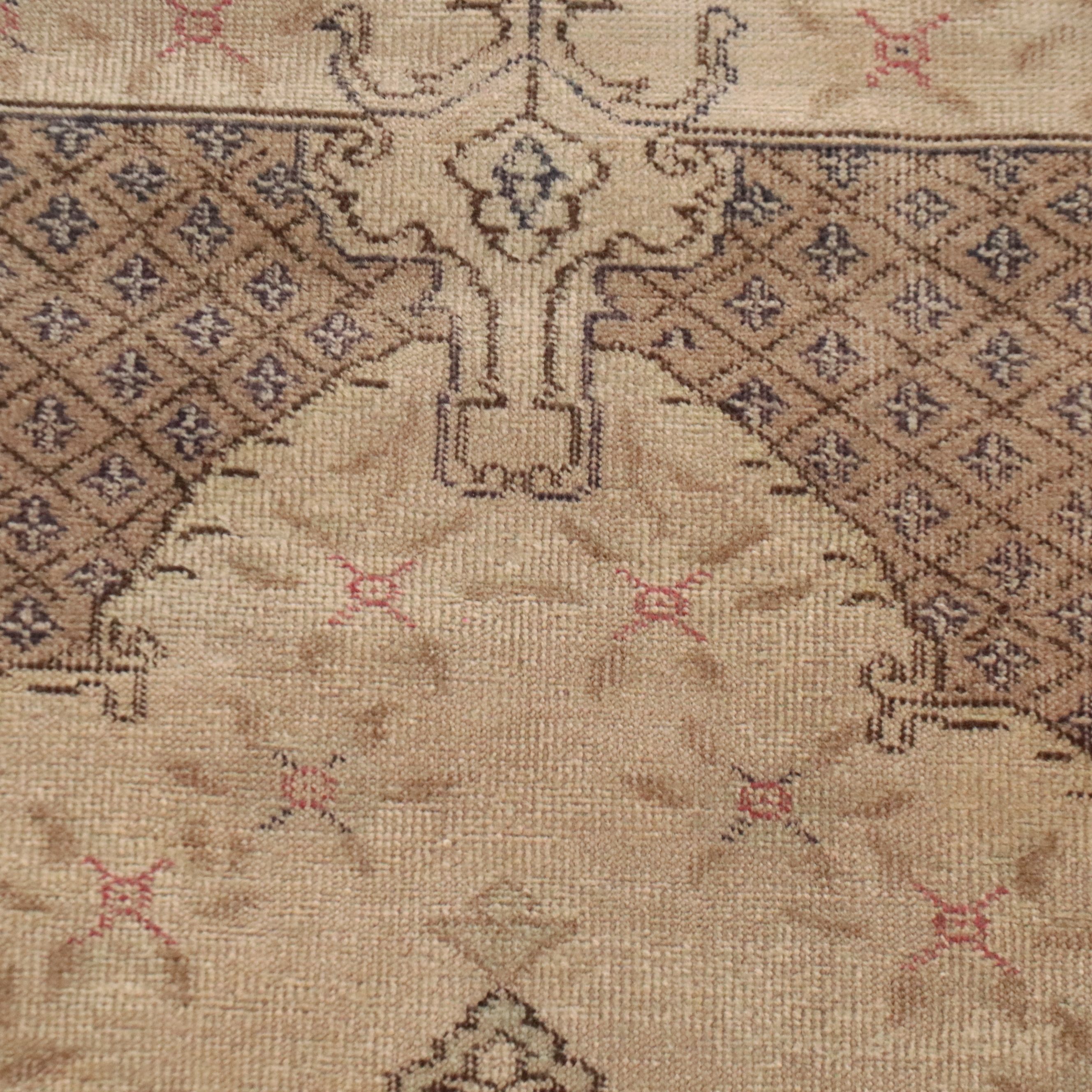 3'8 x 7' Hand-Knotted Turkish Sivas Area Rug