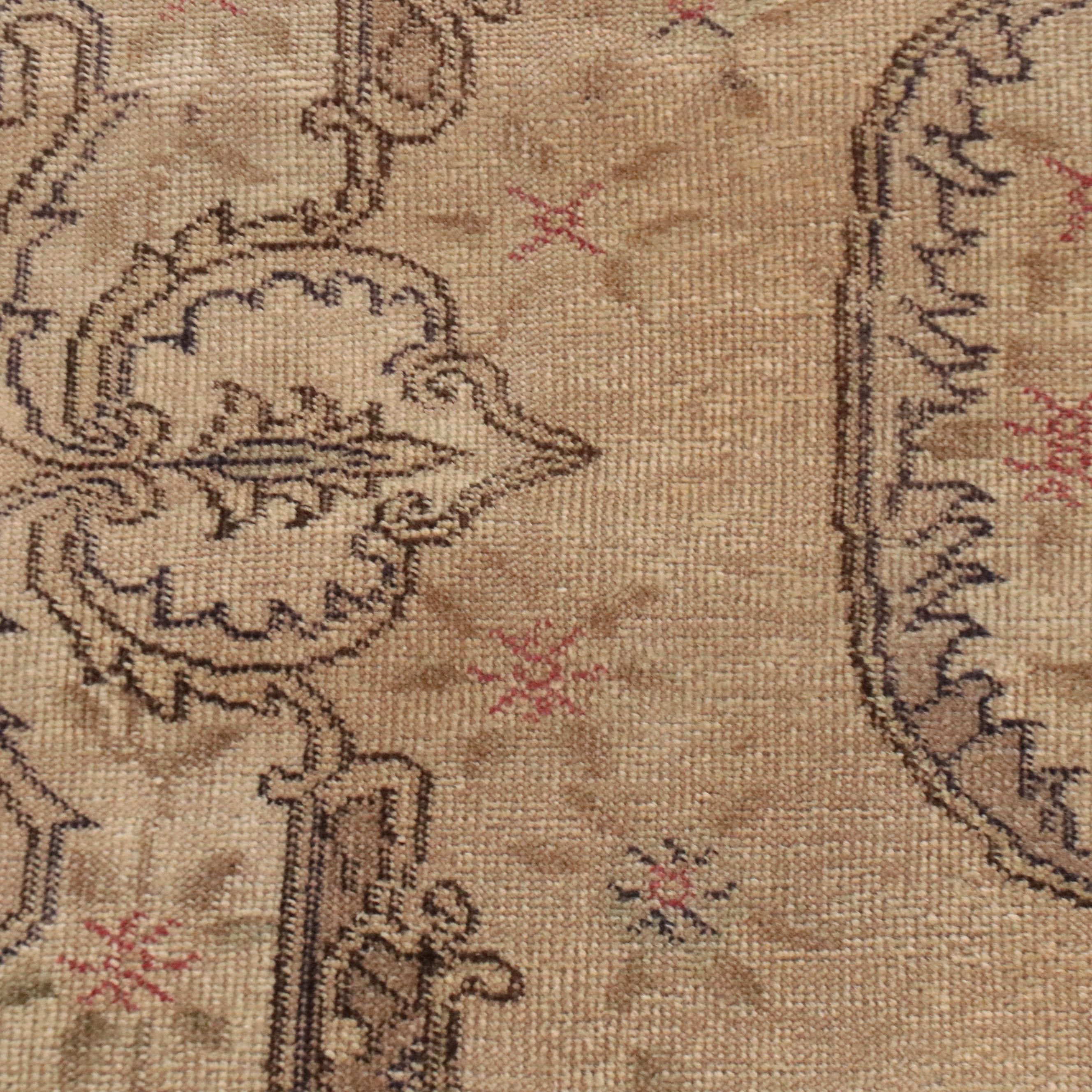 3'8 x 7' Hand-Knotted Turkish Sivas Area Rug