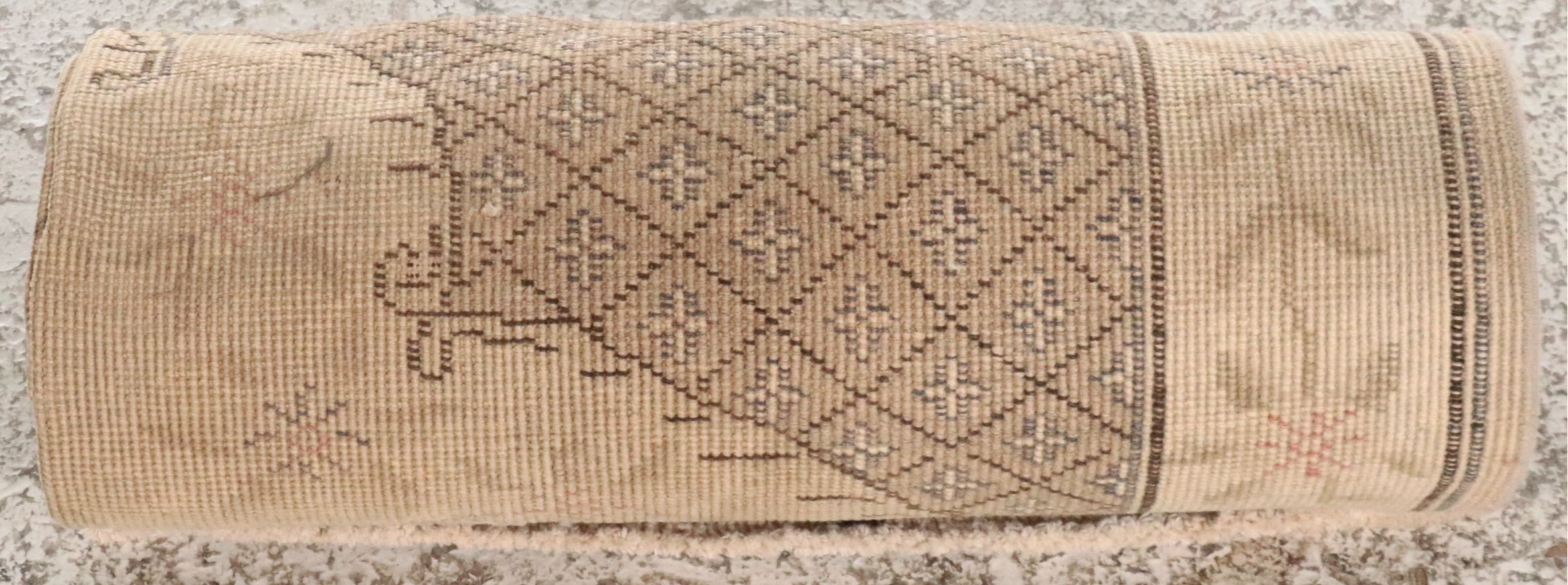 3'8 x 7' Hand-Knotted Turkish Sivas Area Rug