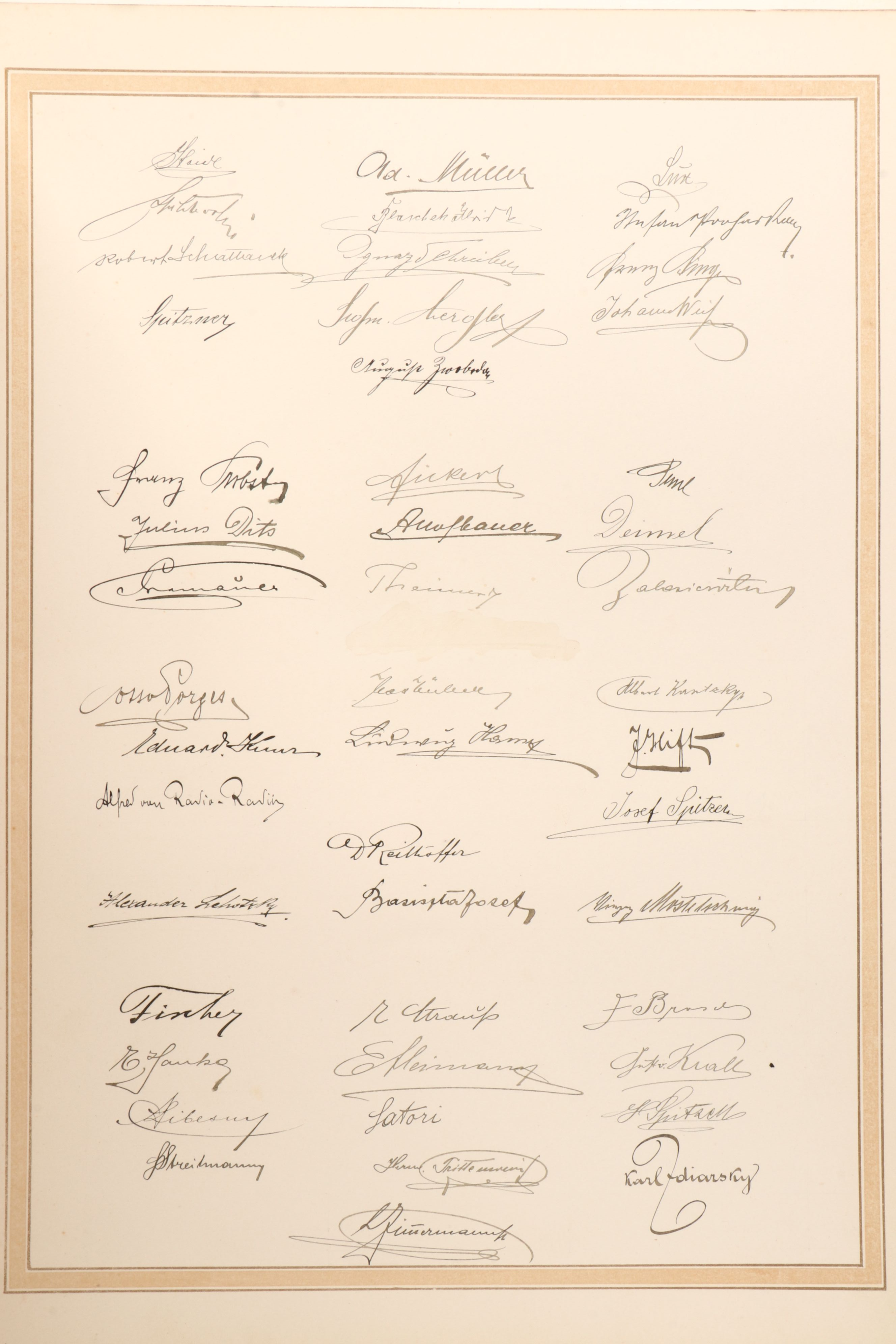 Internationalen Elektrizitätsgesellschaft Testimonial to Gotthold Stern, 1900