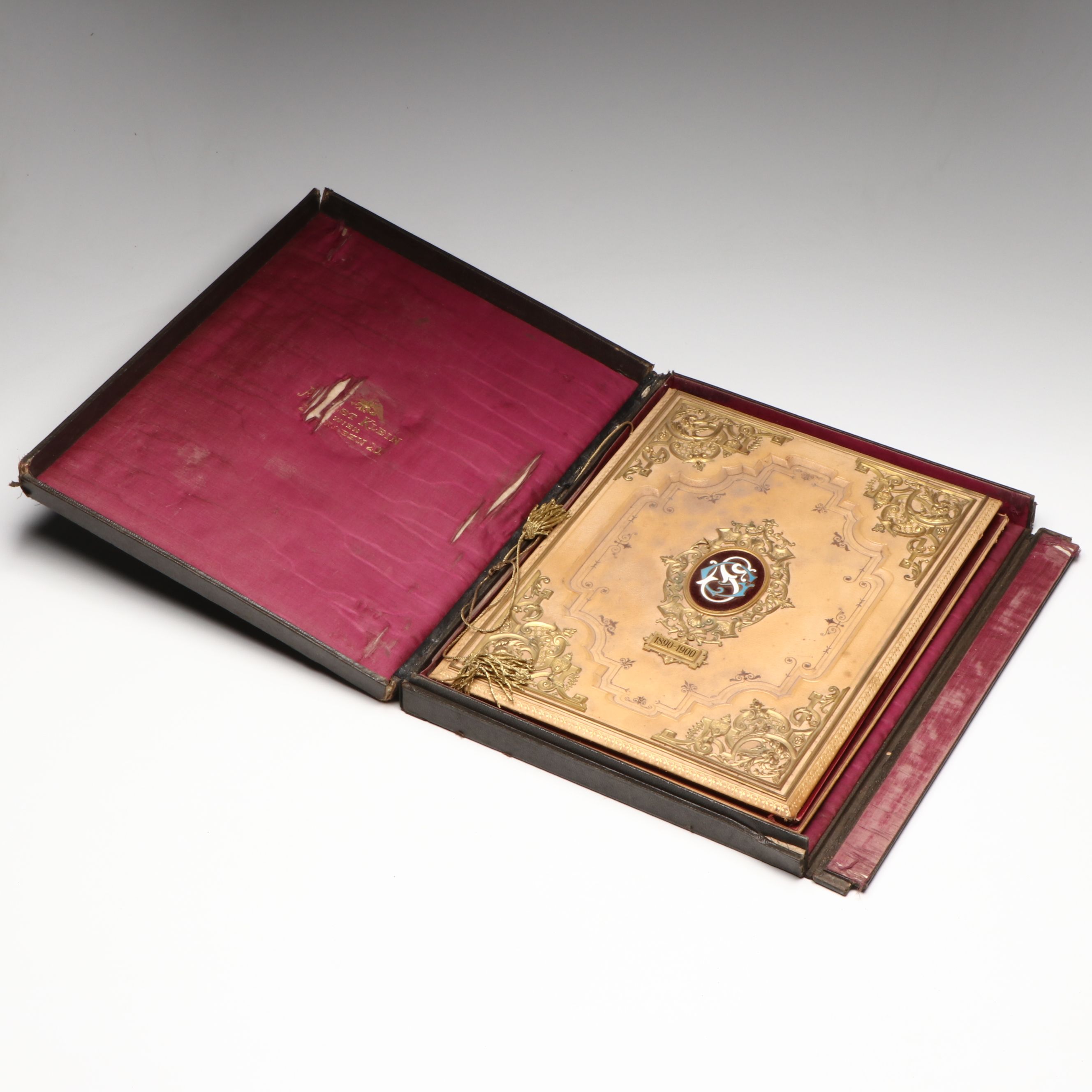 Internationalen Elektrizitätsgesellschaft Testimonial to Gotthold Stern, 1900