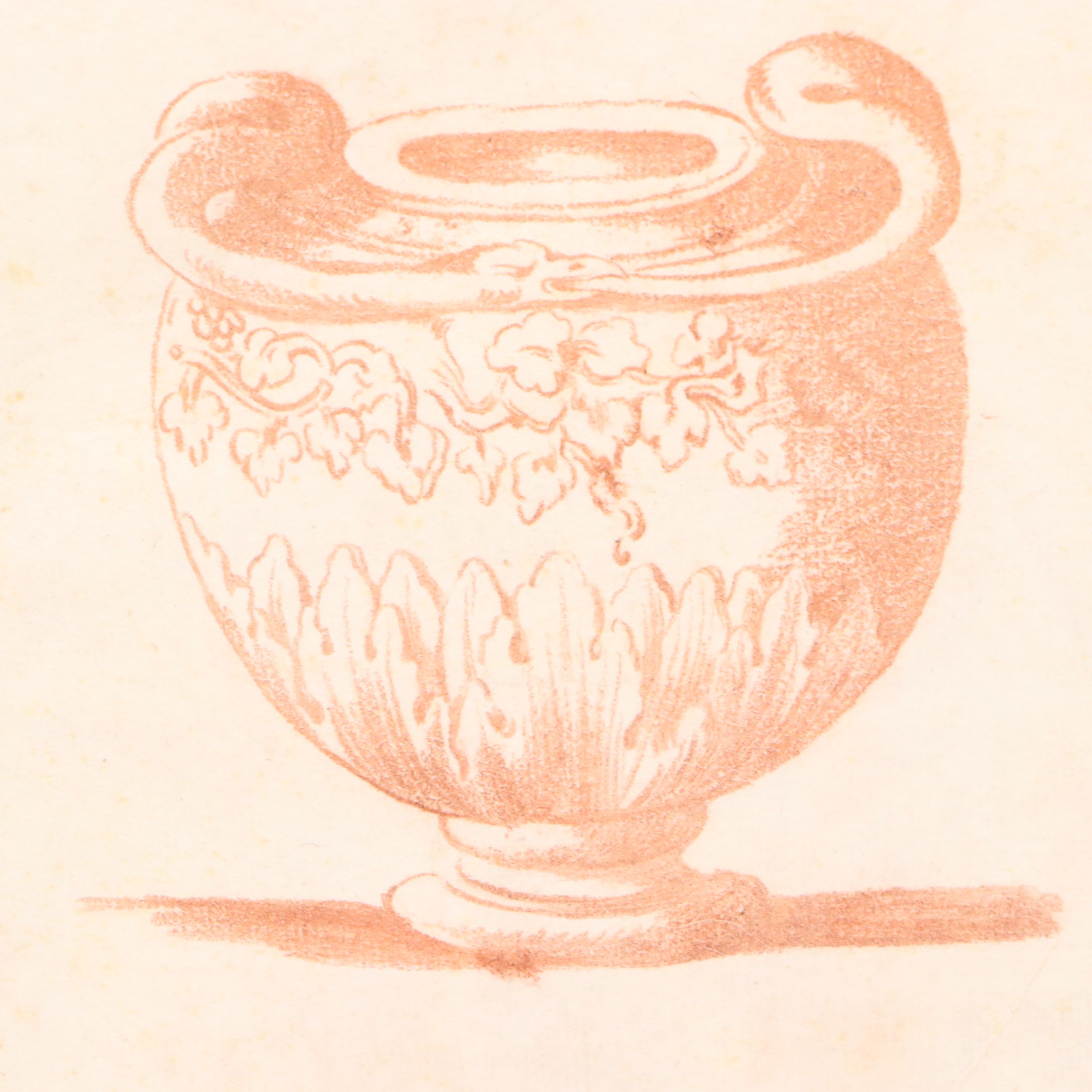 Portfolio of Drawings of Classical Figures, Ornamental Objects and More