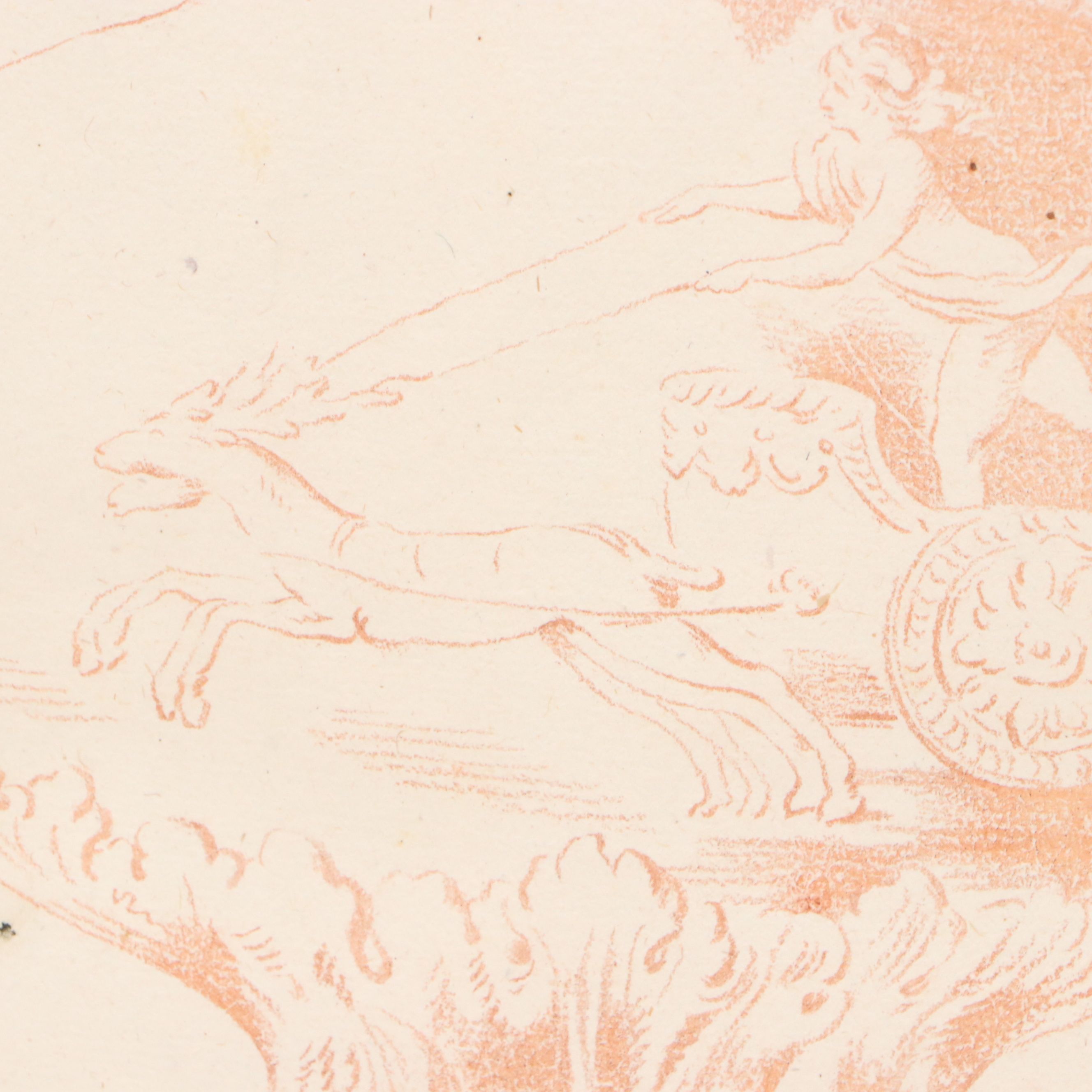 Portfolio of Drawings of Classical Figures, Ornamental Objects and More