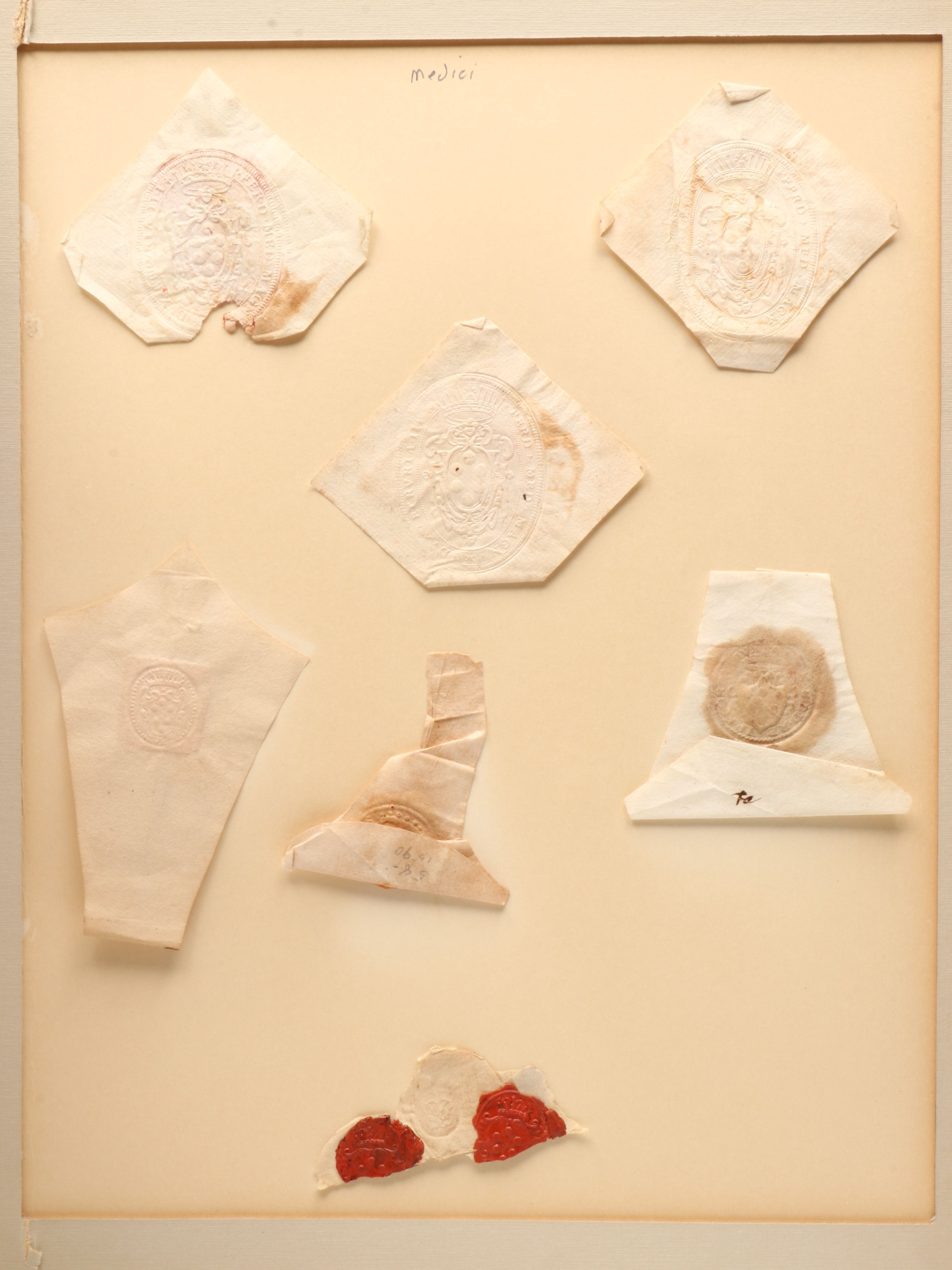 Tuscan Heraldic Seal Album (Featuring Medici Correspondence)