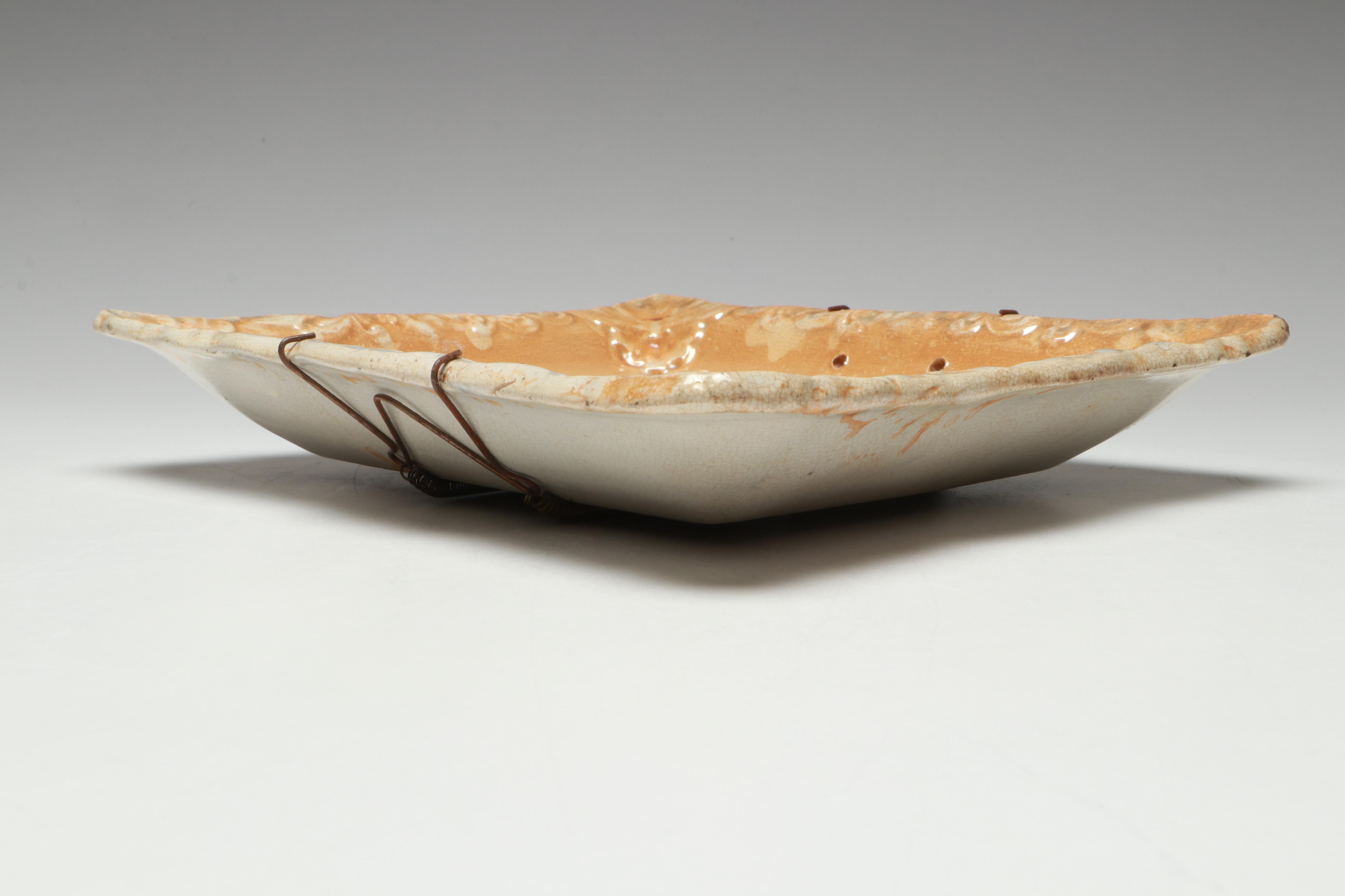 Sunderland Victorian English Lustre Wall Plaques, Late 19th Century