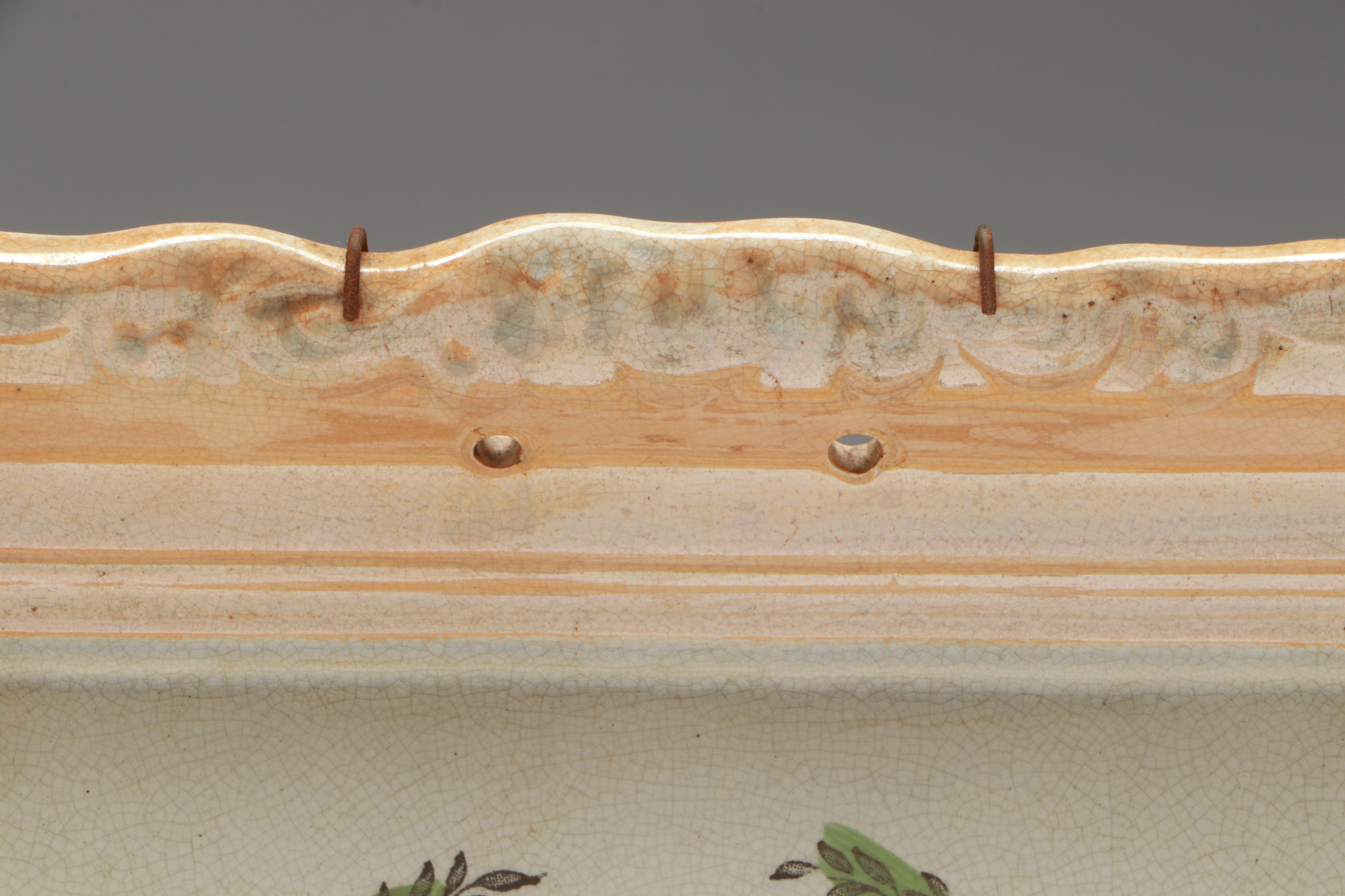 Sunderland Victorian English Lustre Wall Plaques, Late 19th Century