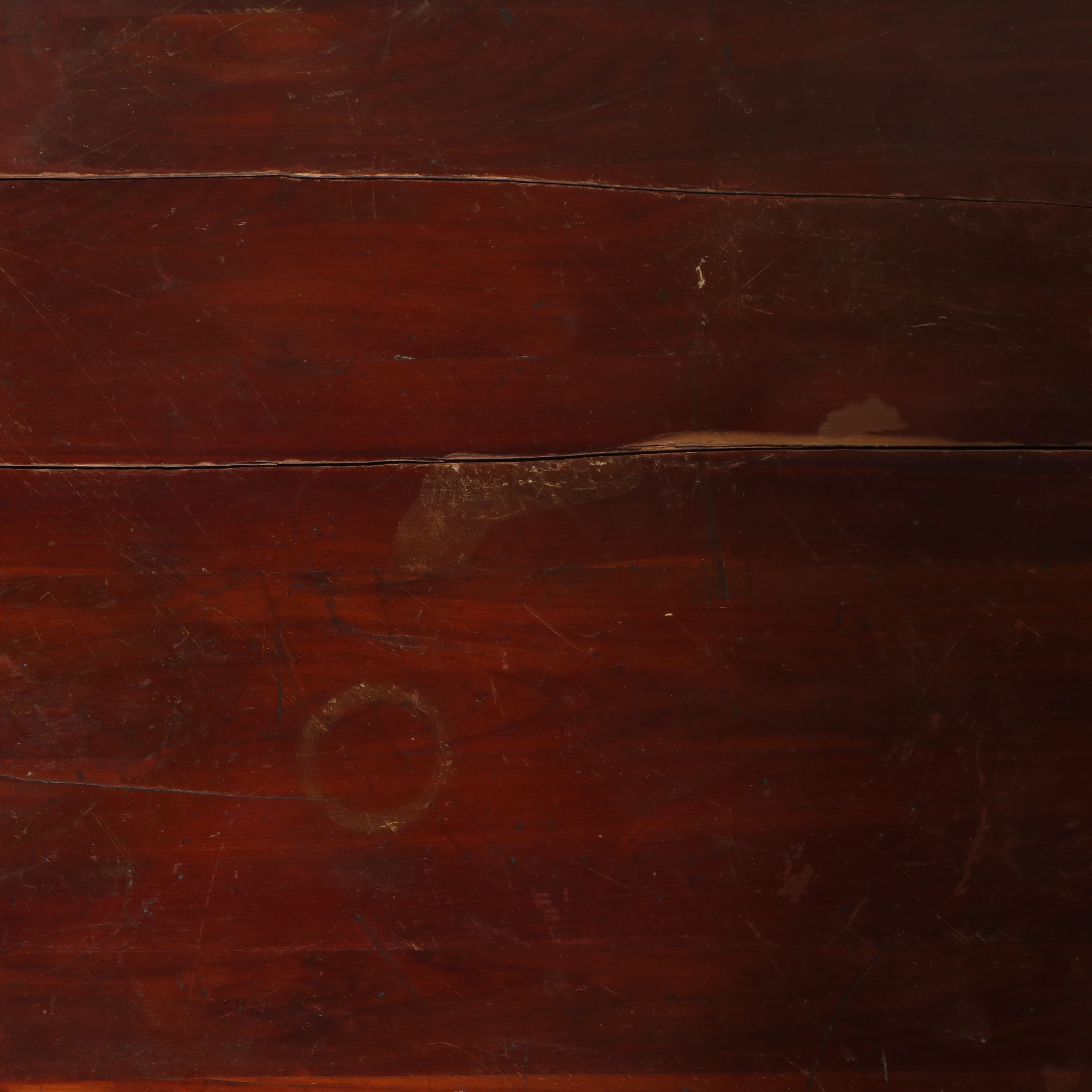 Late Victorian Style Wooden Chest on Casters, Late 19th/Early 20th Century