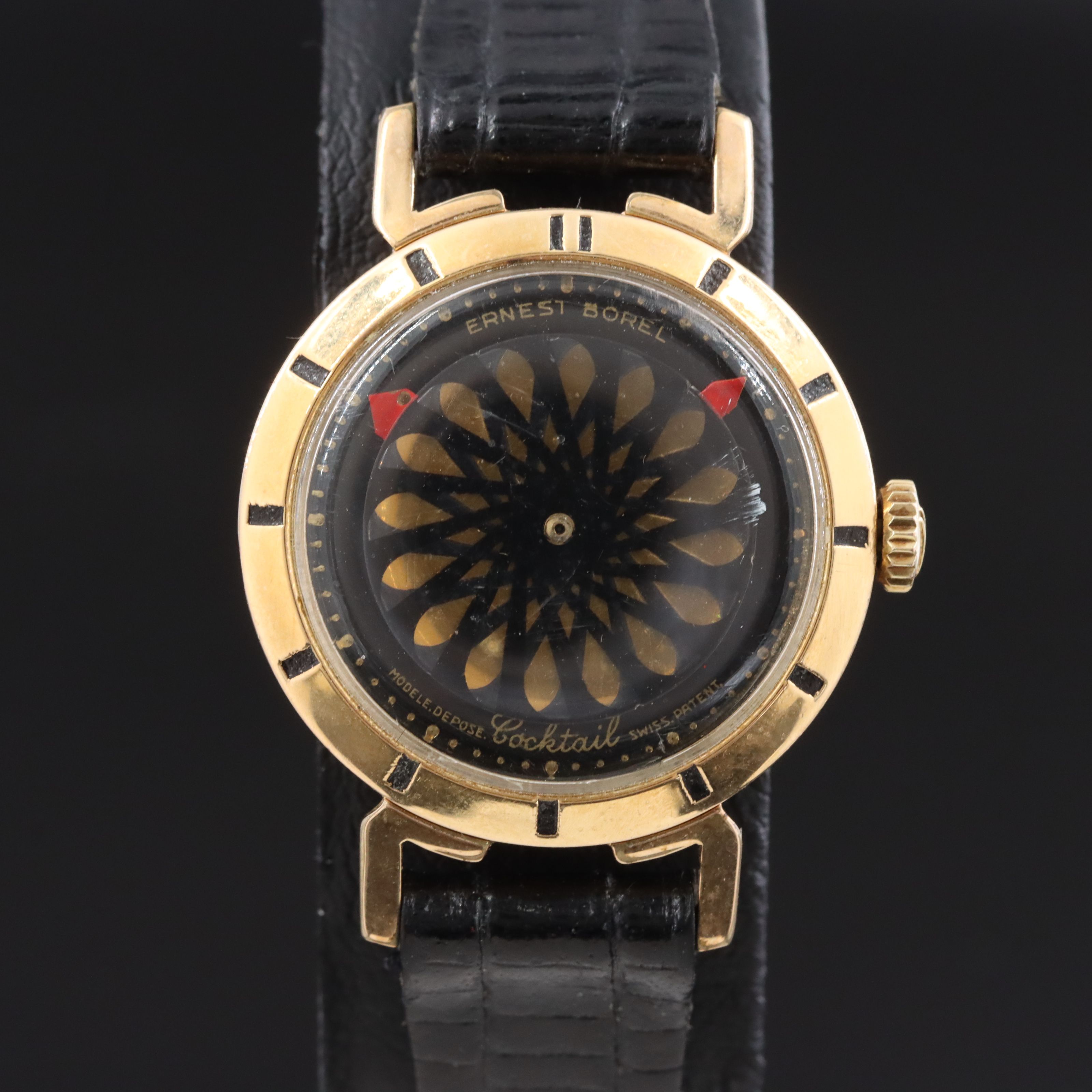 14K Vintage Ernest Borel Cocktail Watch