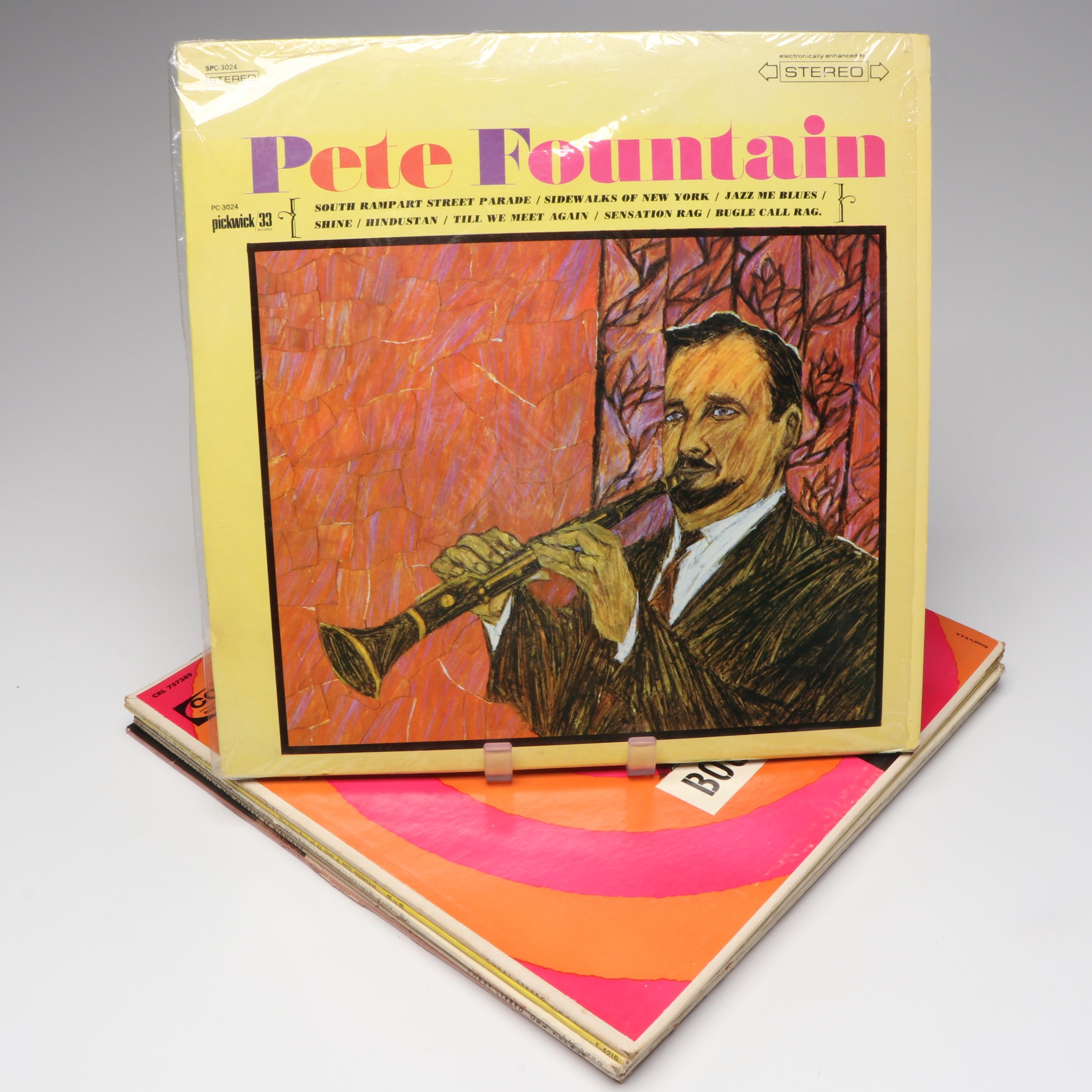 Pete Fountain, Oak Ridge Boys and Other Vinyl Records with DVDs