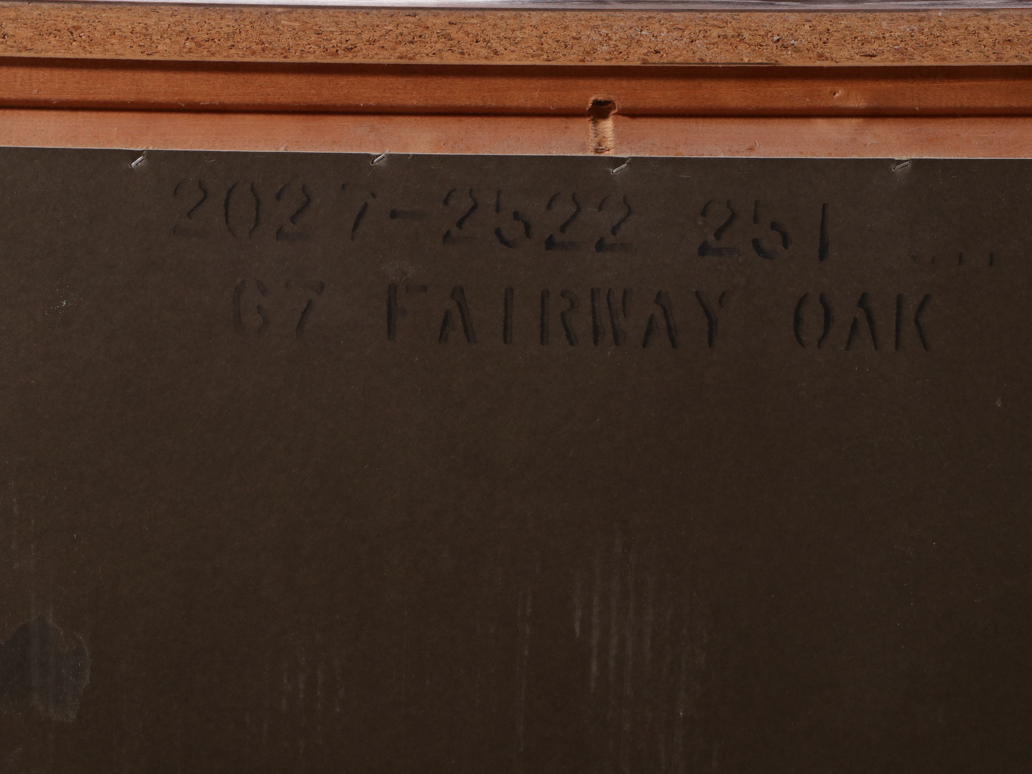 Bassett Mid Century Modern Campaign Style Oak Chest of Drawers