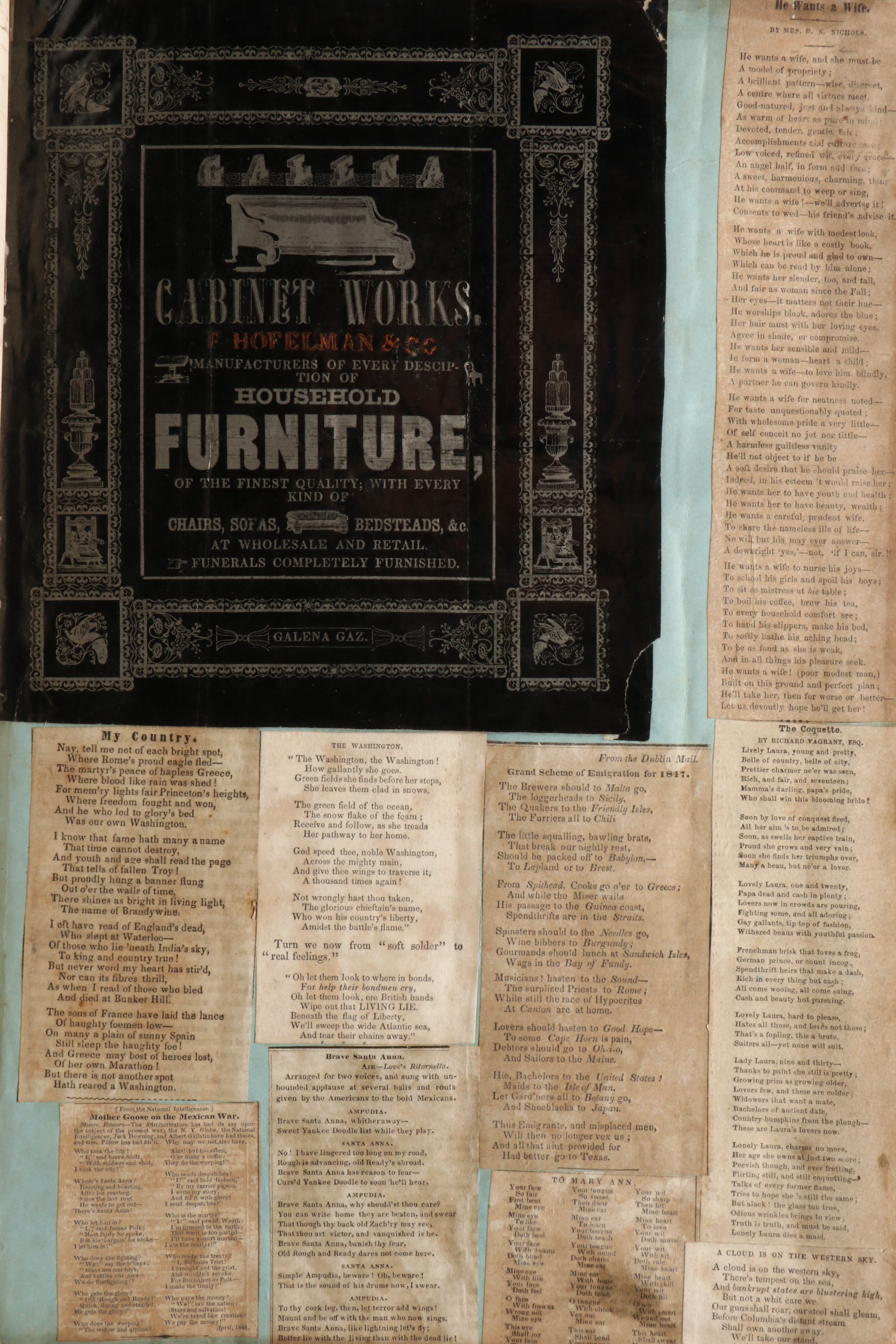 "The Illustrated London News" and "Gleason's Pictorial" Bound Magazine Issues