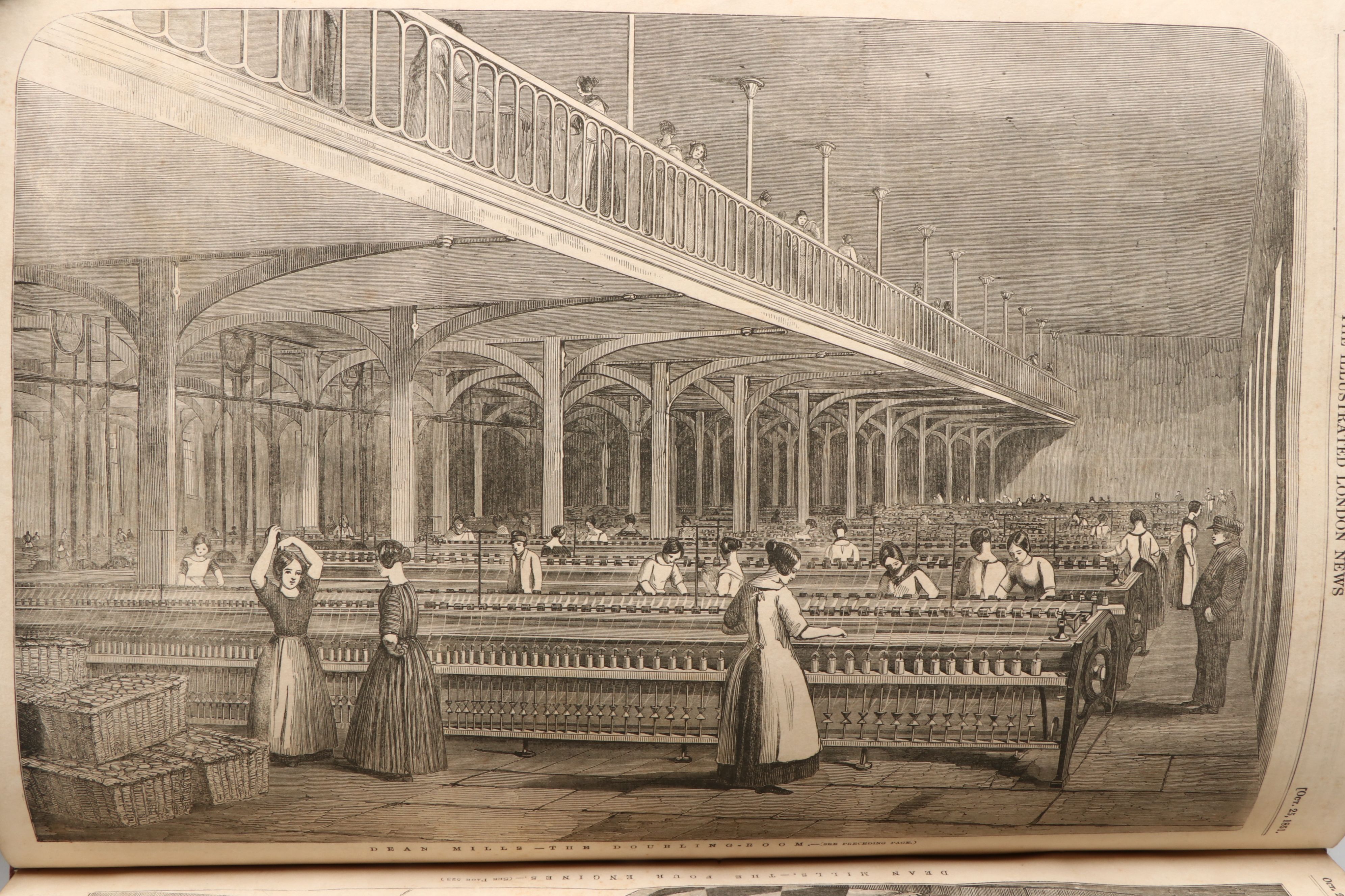 "The Illustrated London News" and "Gleason's Pictorial" Bound Magazine Issues