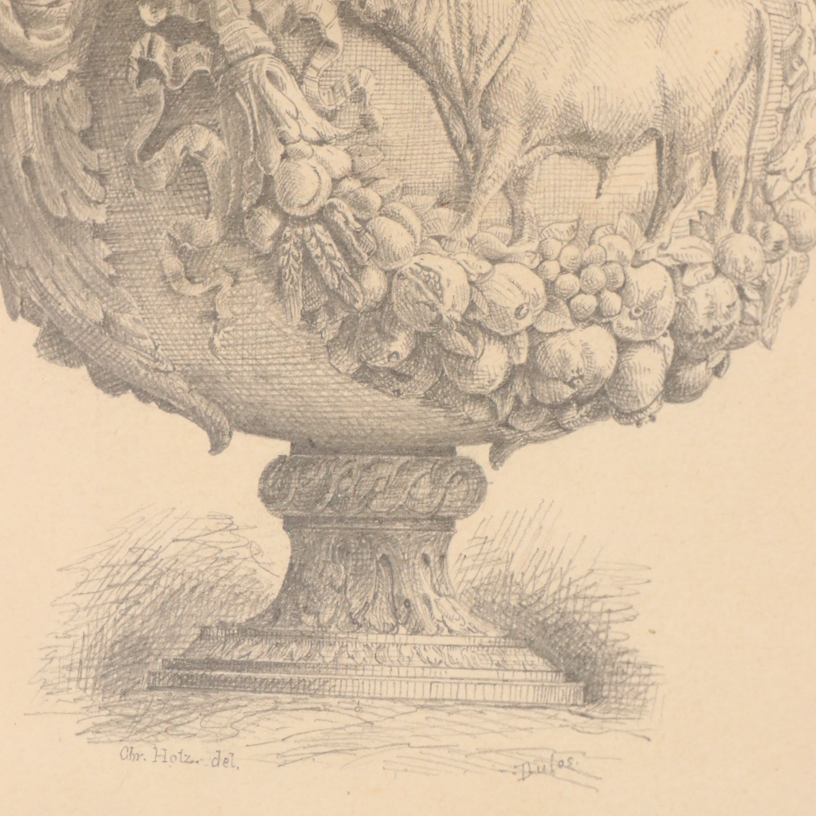 Portfolio of Mixed Media Drawings of Landscape Studies and More, 19th Century