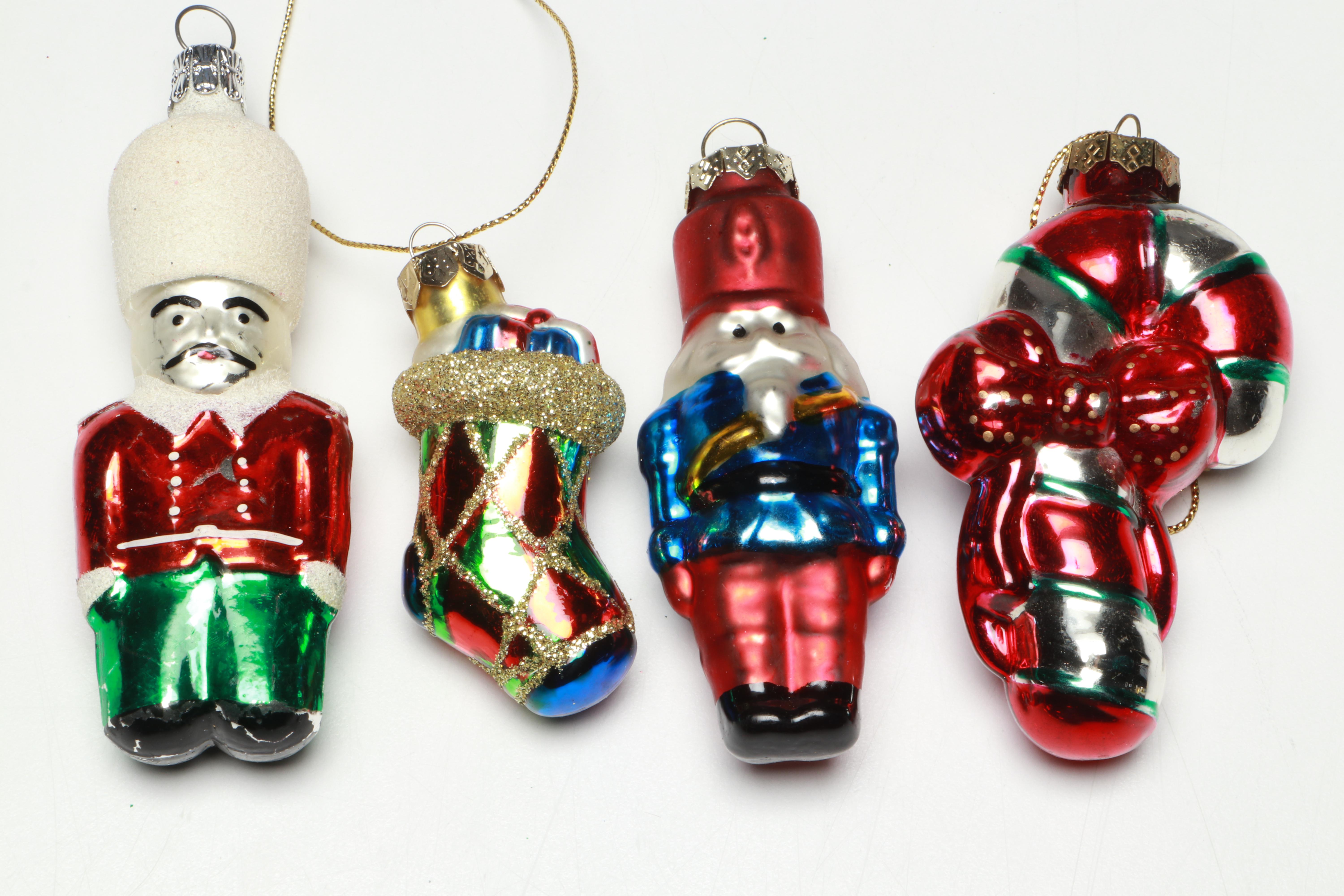 Glass Christmas Tree Ornaments