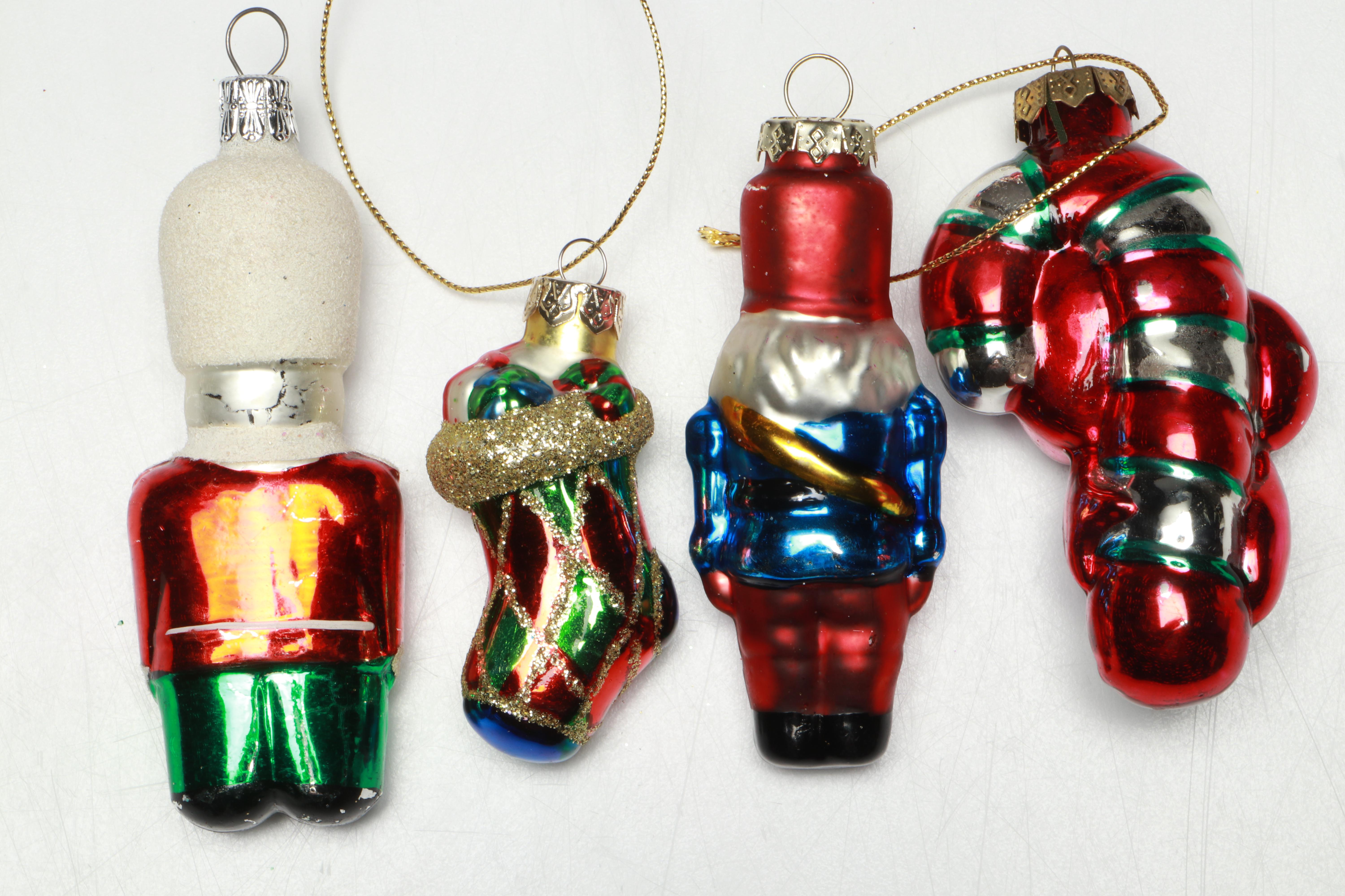 Glass Christmas Tree Ornaments