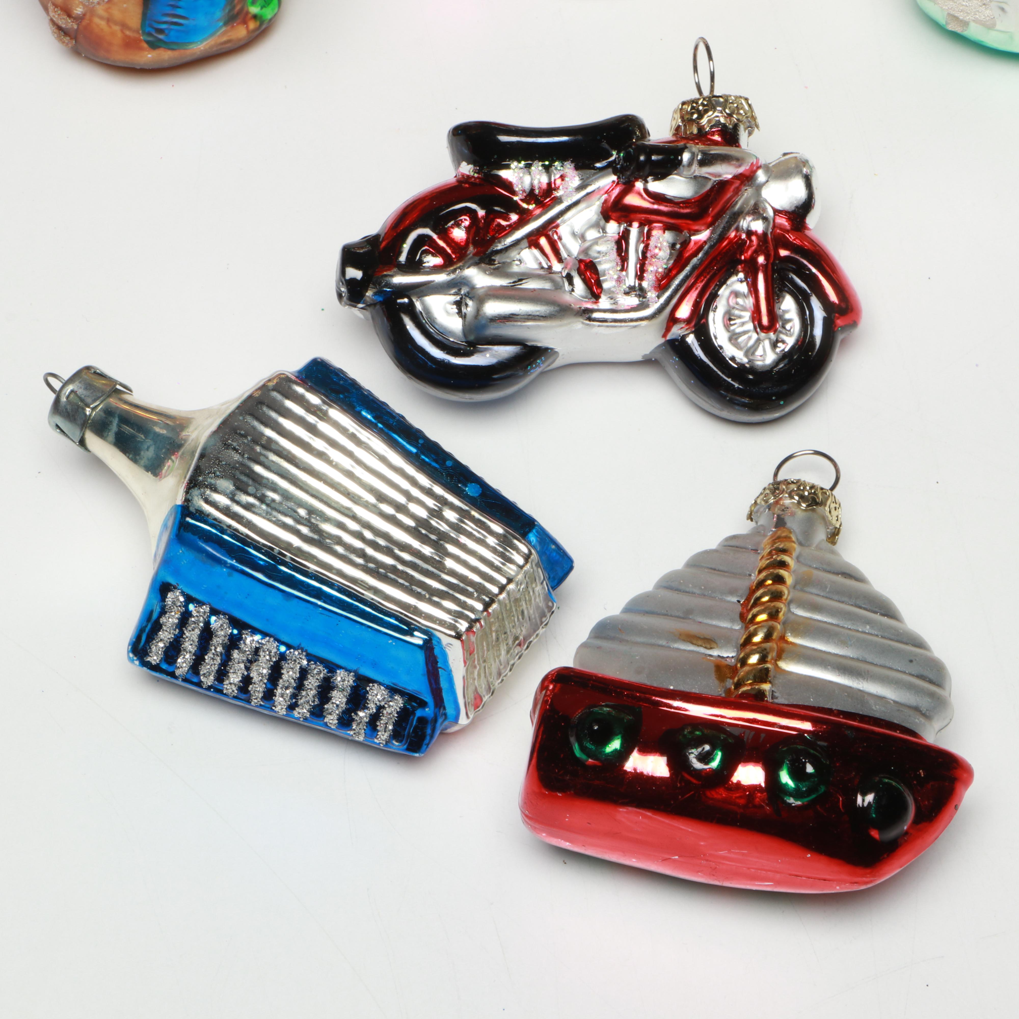 Glass Christmas Tree Ornaments